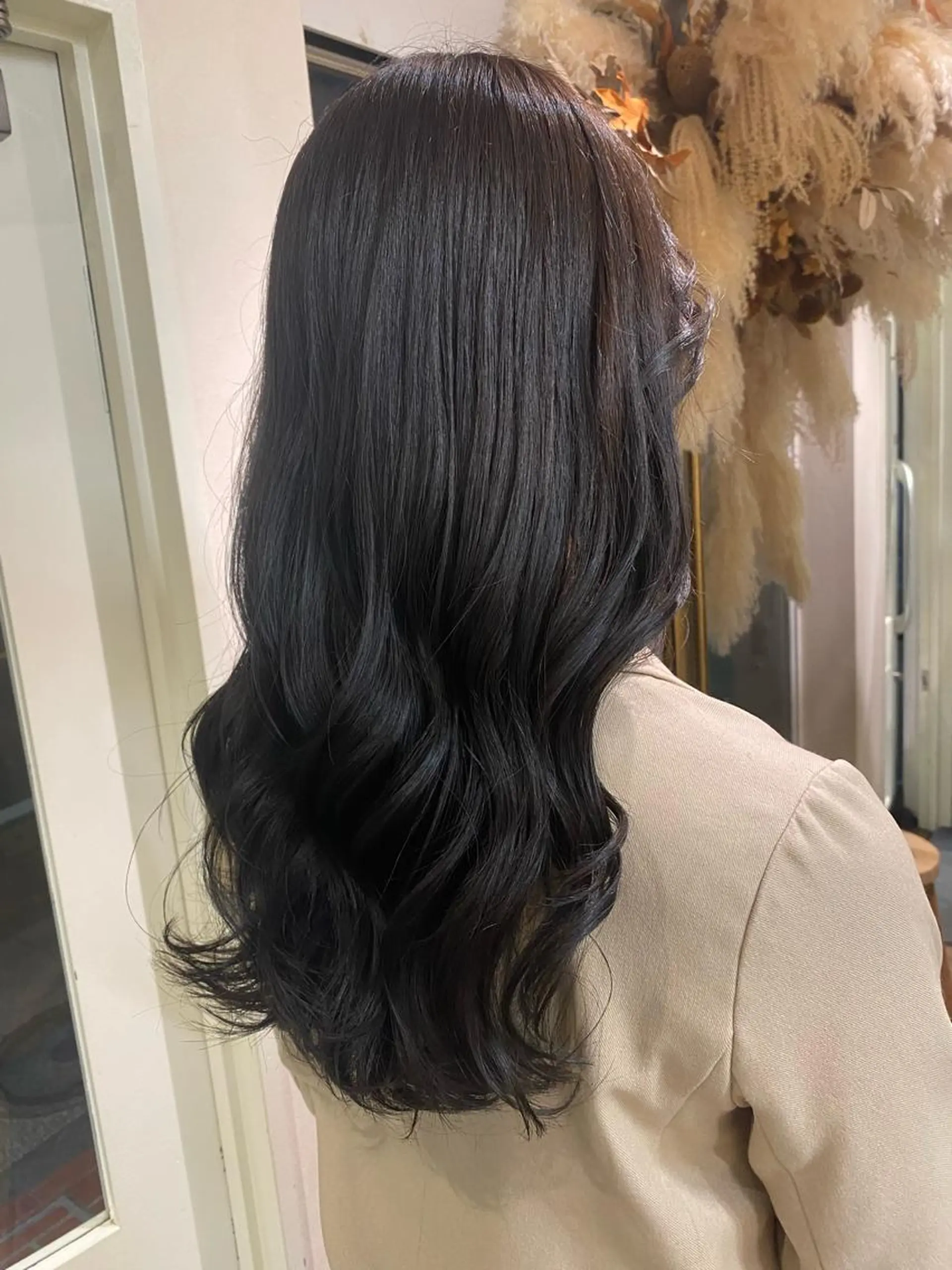 ロング 透明感カラー/韓国 ヘア🩶yuri🩵のヘアスタイル