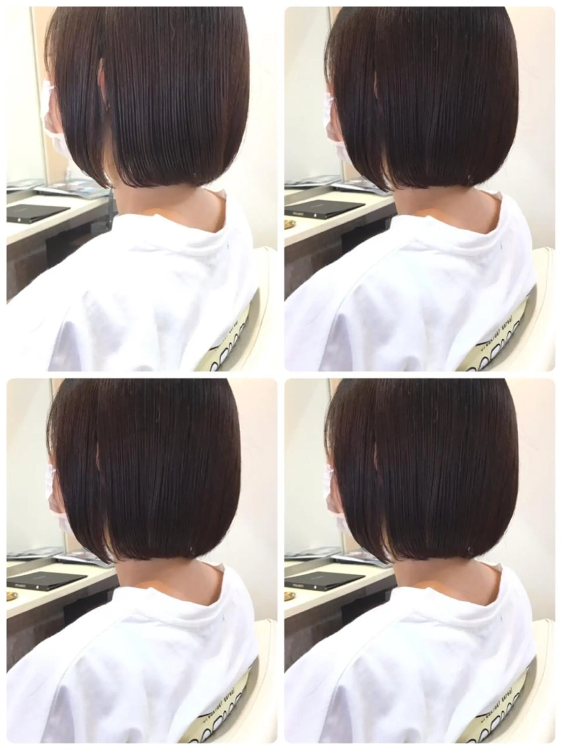 ショート カラー ボブ ヨシダ トオルのヘアスタイル