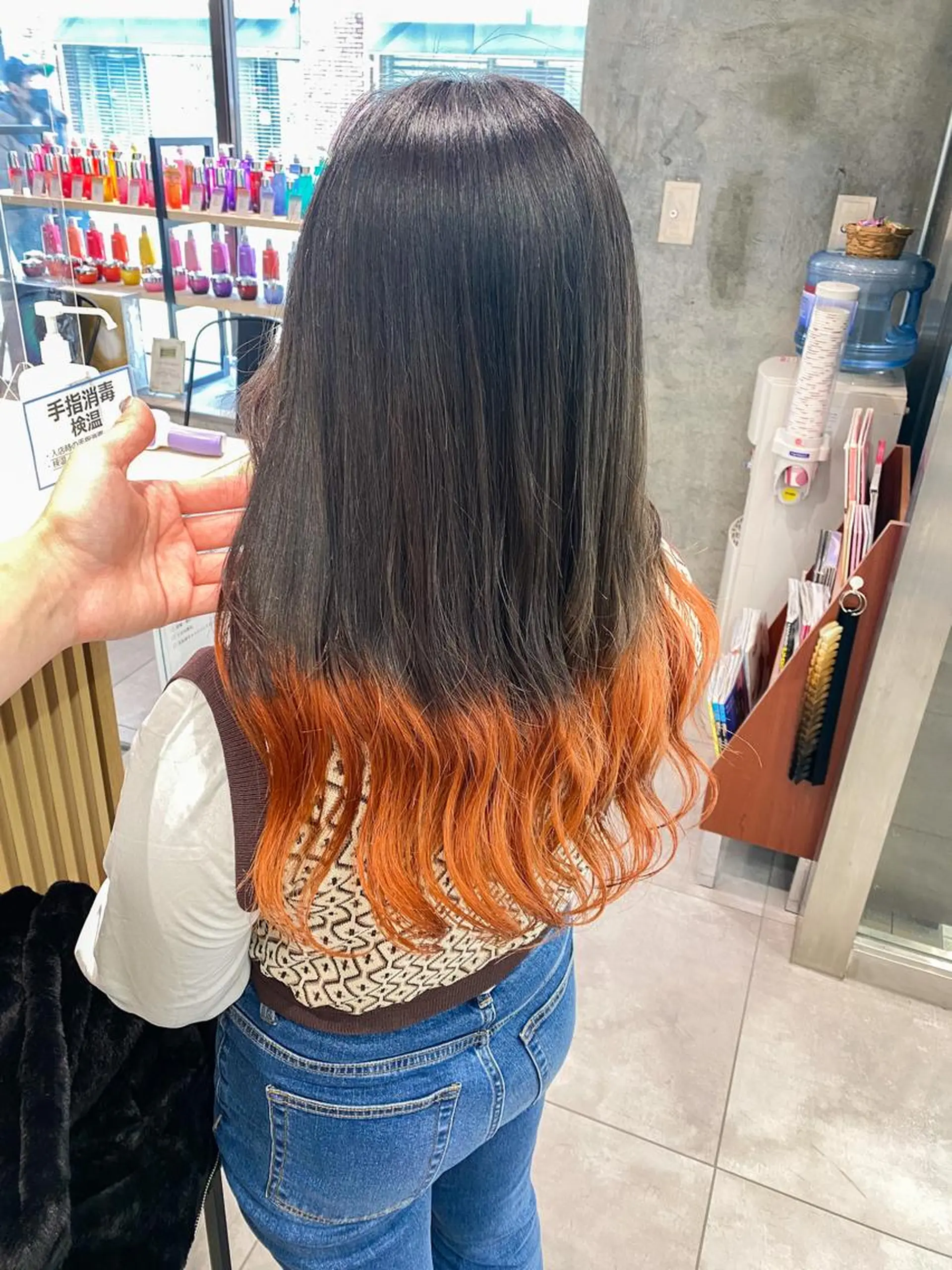 セミロング カラー カット ヘアカラー トリートメント 韓国風スタイル 🍓MIZUKI🍓のヘアスタイル