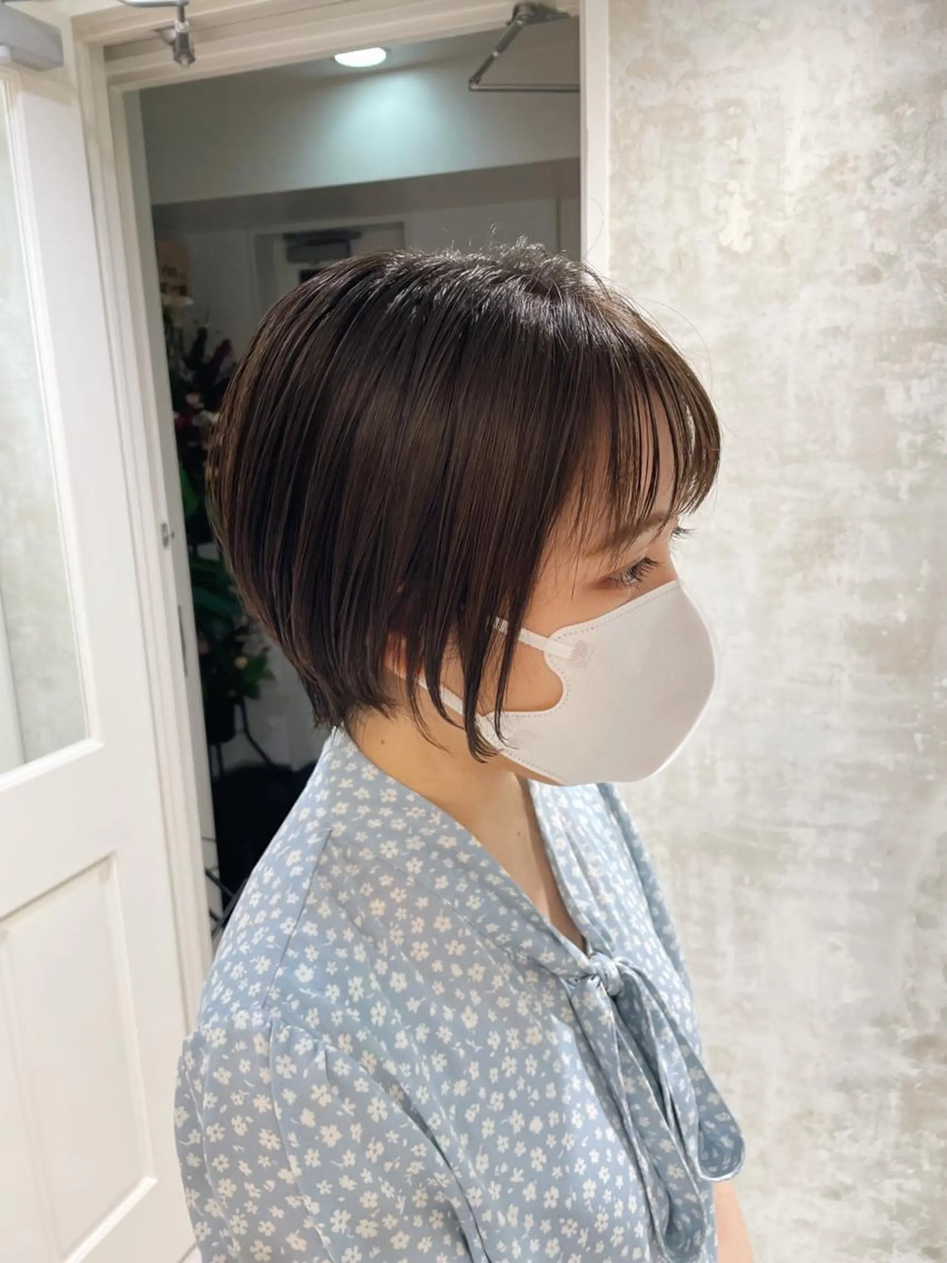 ショート 小野 明日香のヘアスタイル