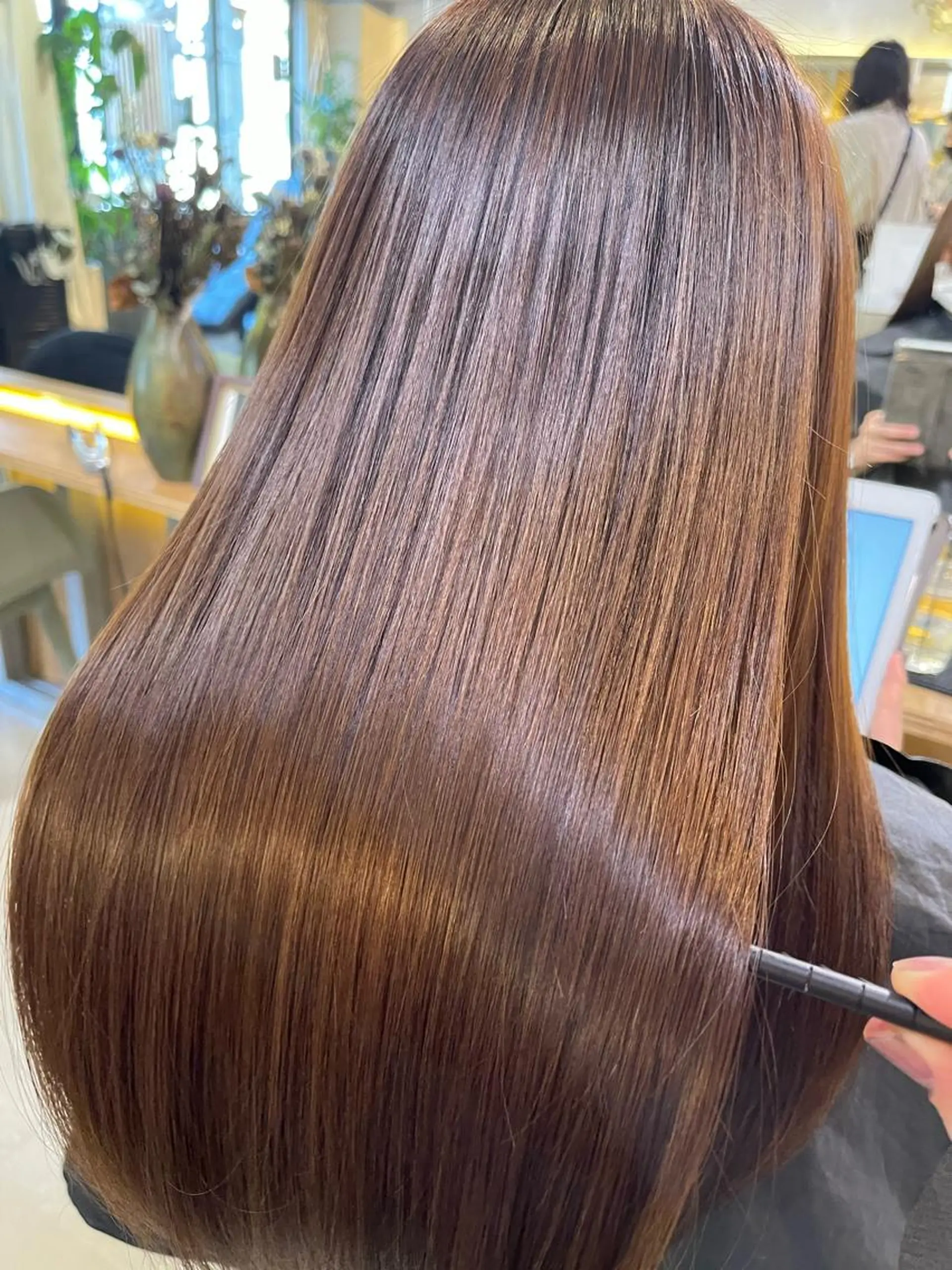 セミロング トリートメント 髪質改善＆艶髪美髪エステ専門店　Lyrae～リラエ～所属・西梅田🌿髪質改善 井手　浩太朗のヘアスタイル