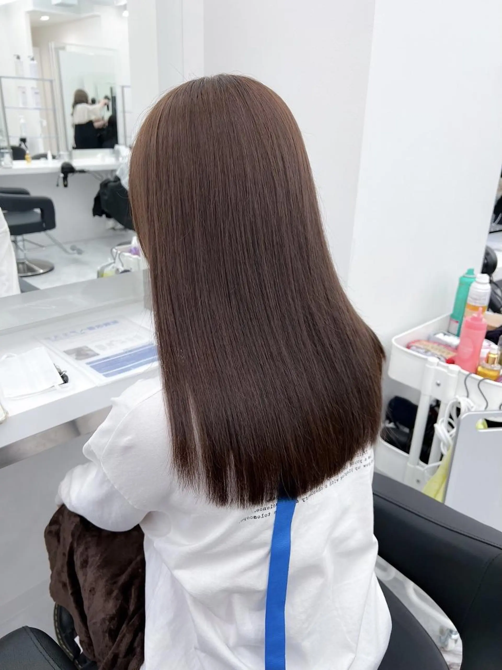 カラー 赤み消し🕊️韓国風 カラー🕊️銀座のヘアスタイル