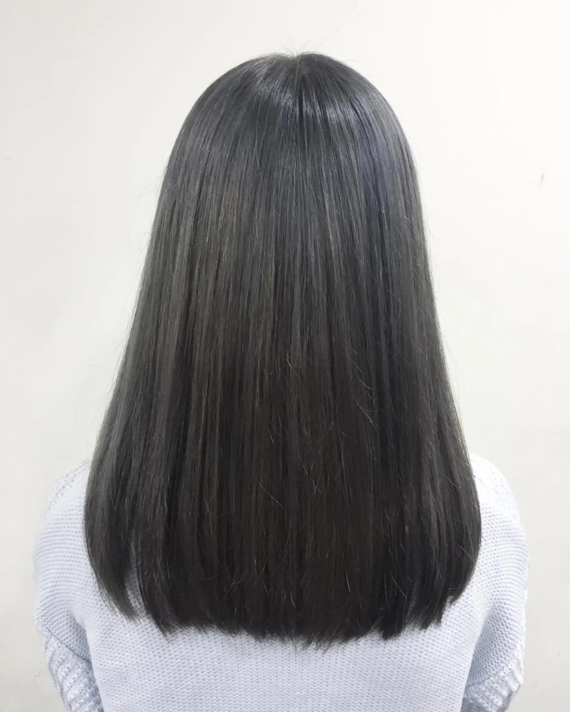 ロング カラー ブルーカラー ブルーグレー ブルーグレージュ グレージュ 🌛ダブルカラー 🌜SAYAKAのヘアスタイル