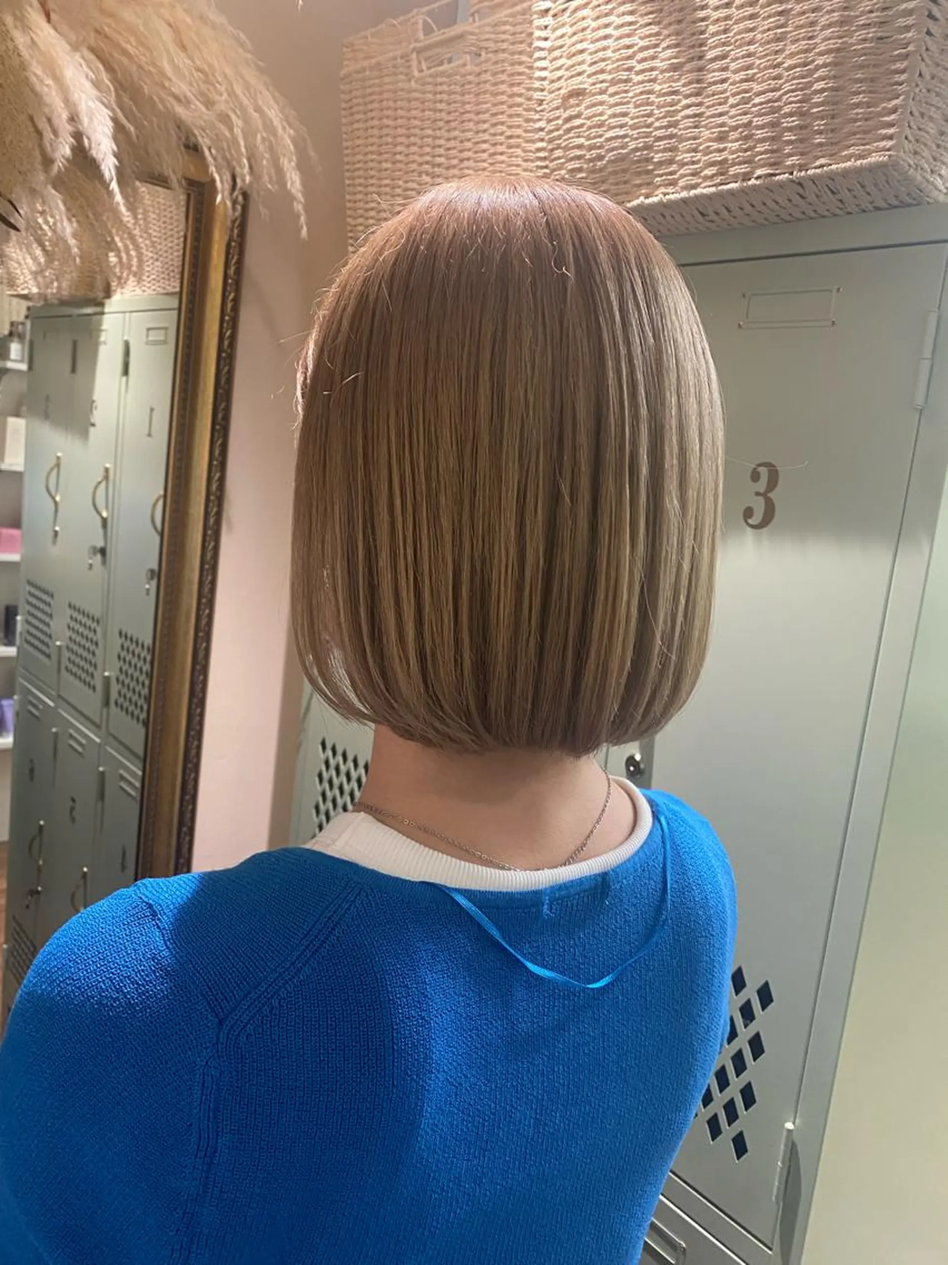 ミディアム カラー ヘアカラー 透明感カラー/韓国 ヘア🩶yuri🩵のヘアスタイル