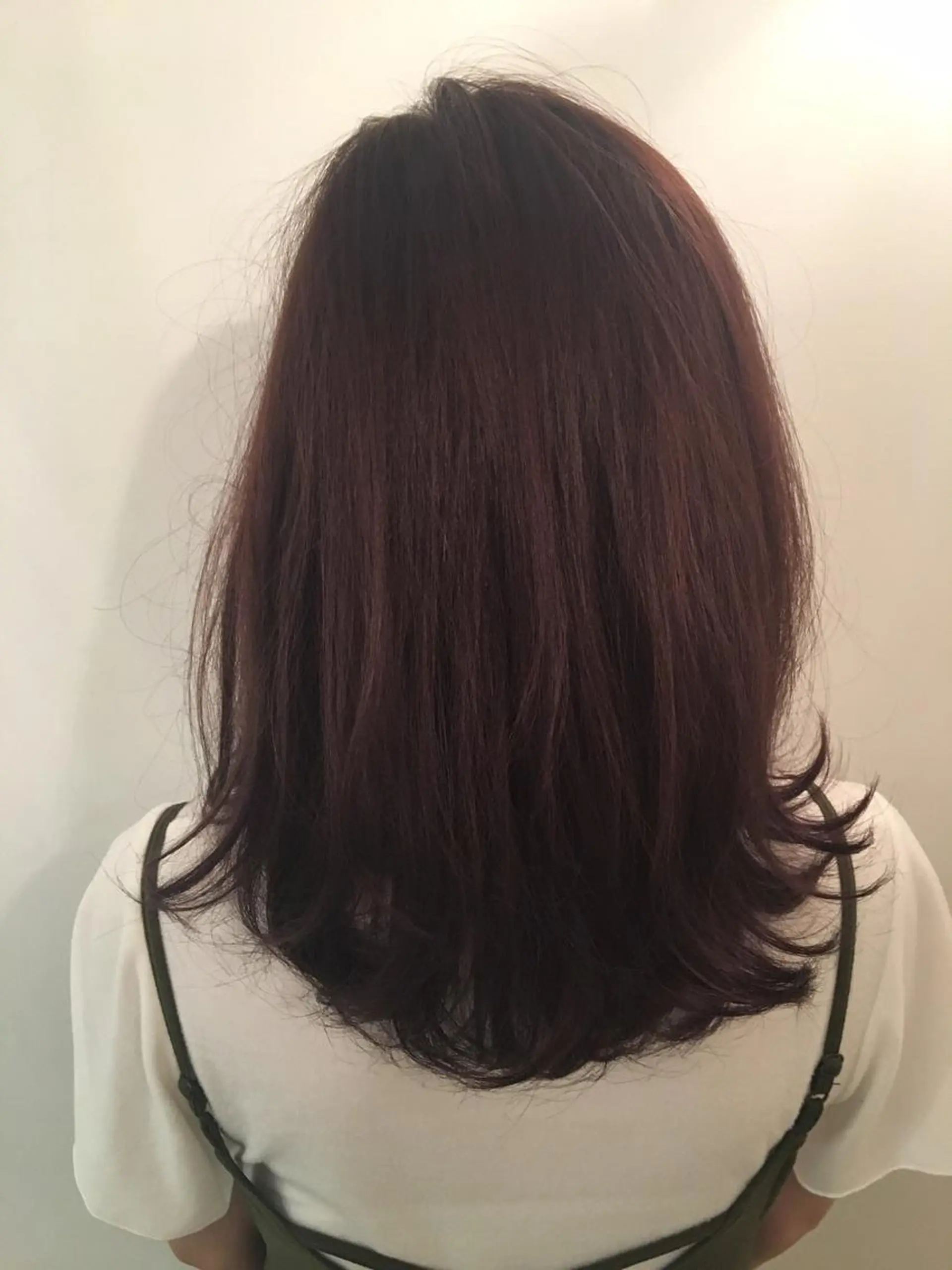 セミロング 店長/mao/ 前髪/顔周りカットのヘアスタイル