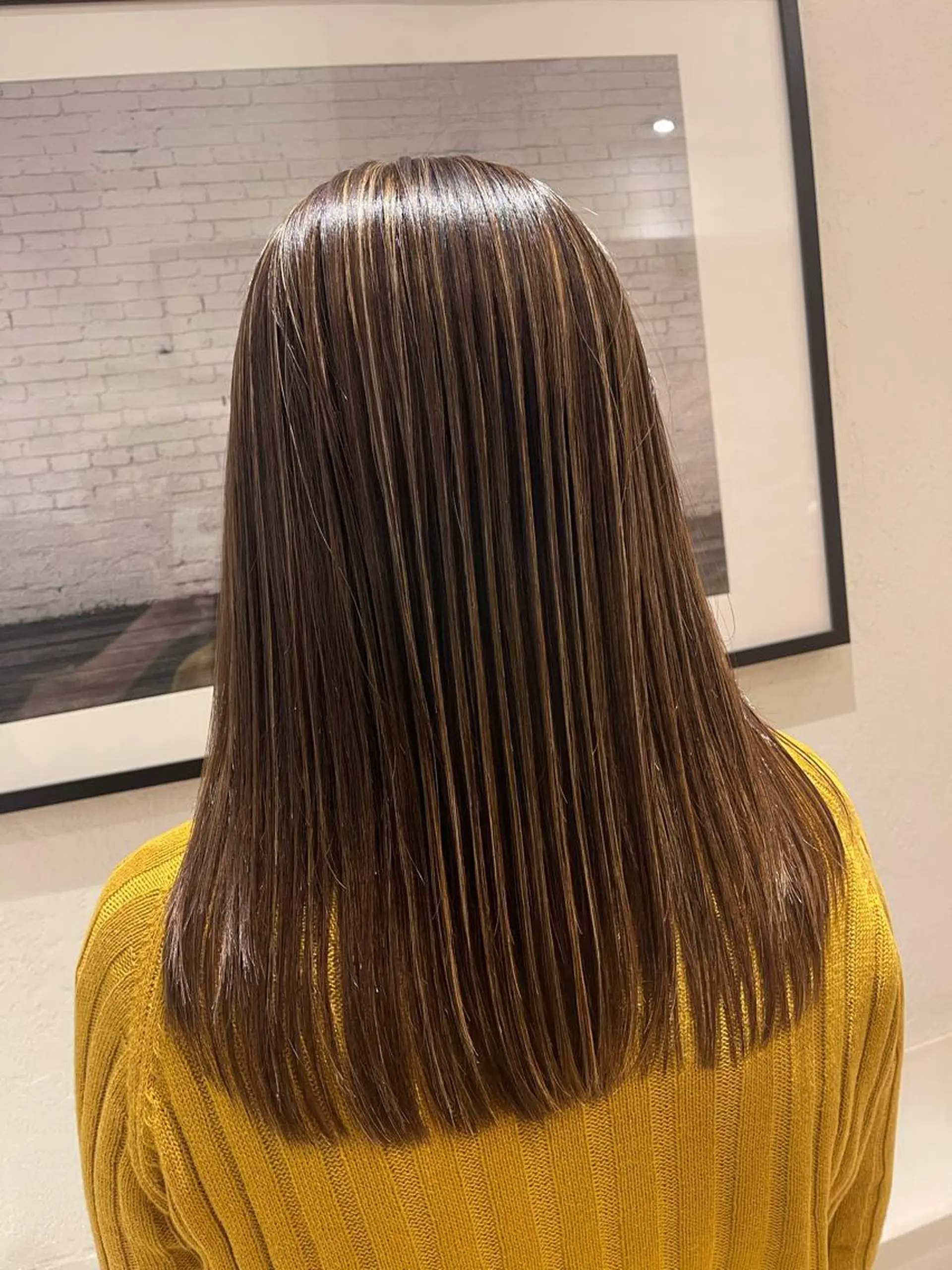 セミロング 佐藤/本物志向の 髪質改善サロンのヘアスタイル