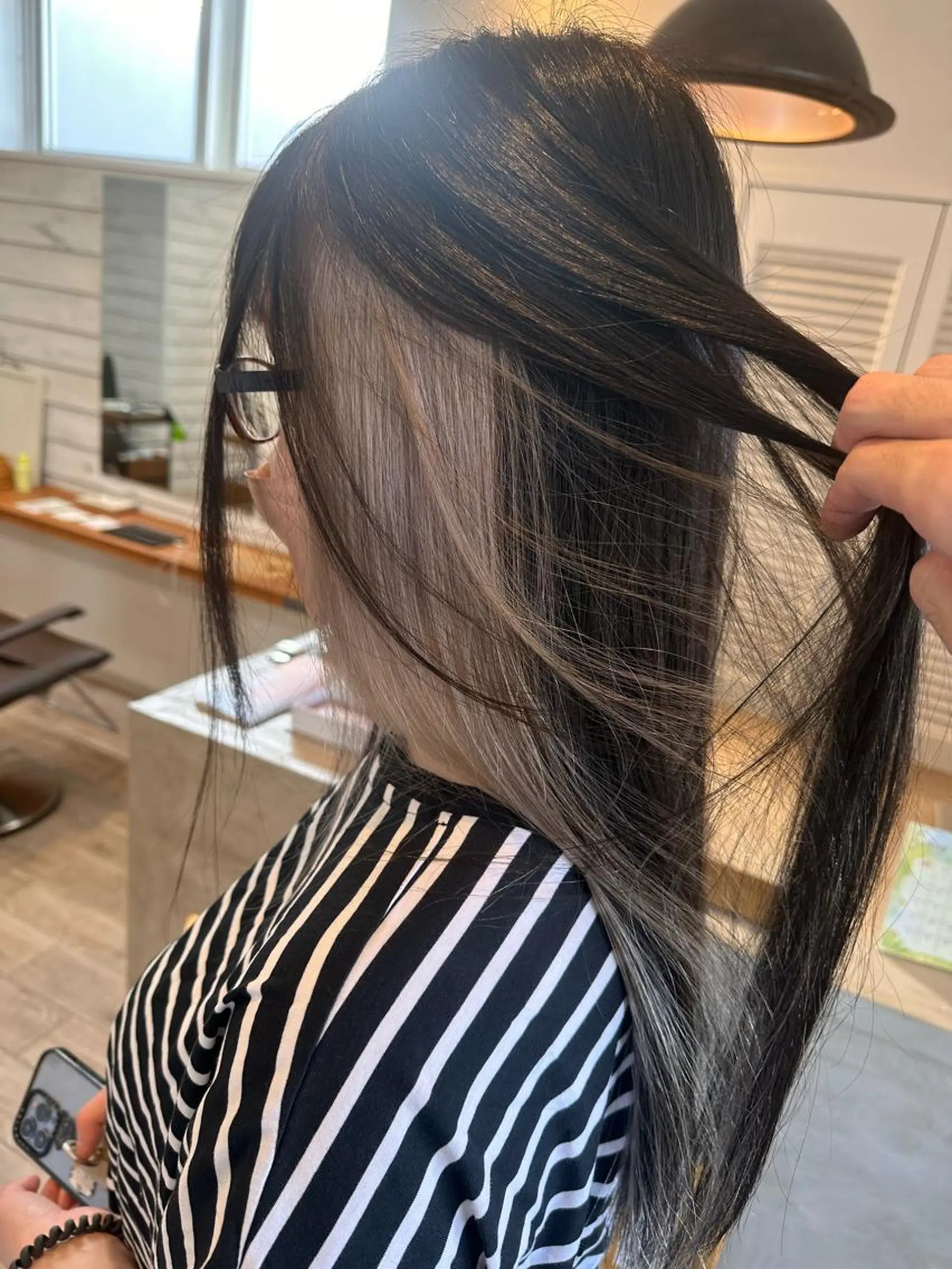 カラー 下島 優人のヘアスタイル