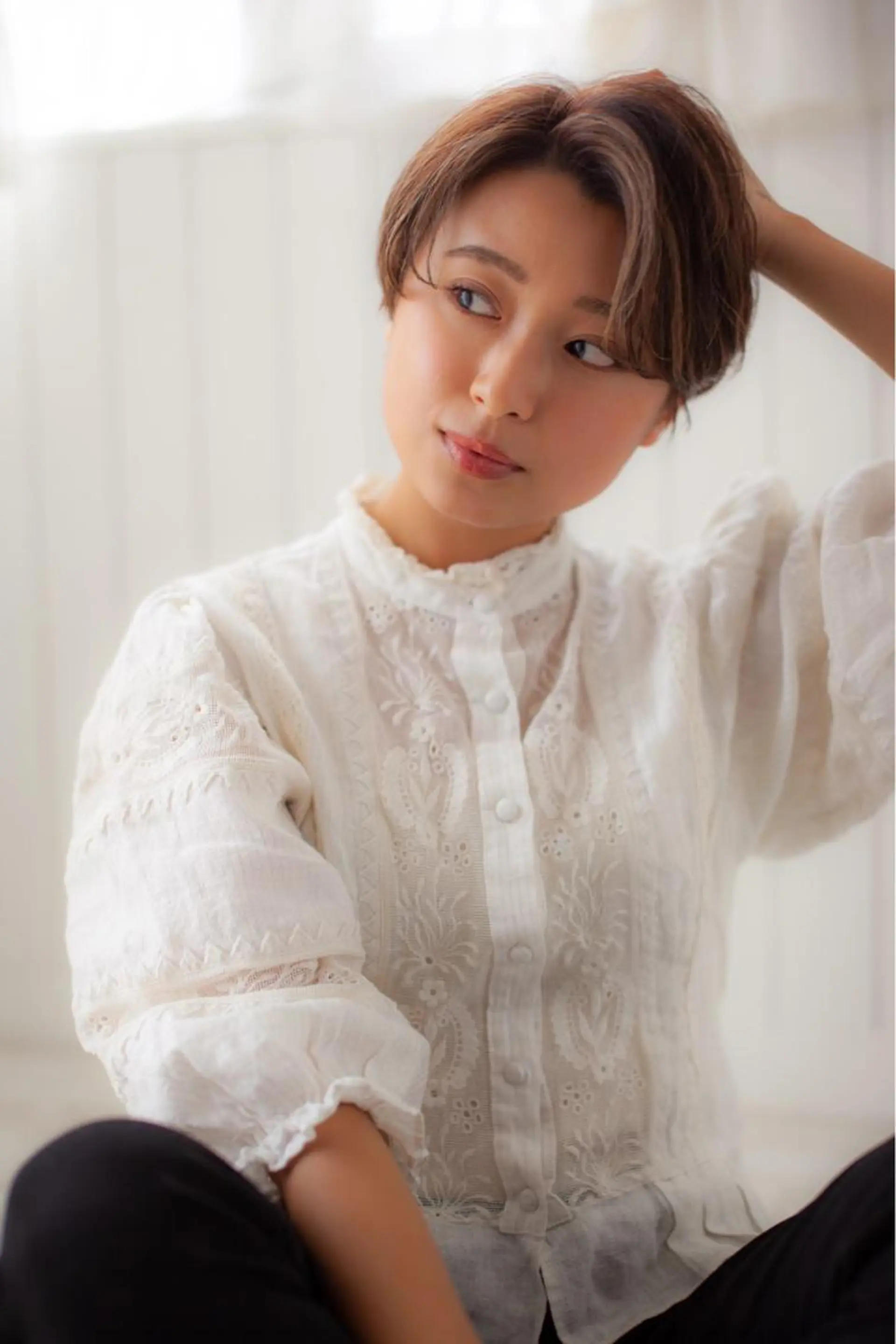 ショート カラー ハンサムショート ショートヘア ショート✂︎宮川 公透のヘアスタイル