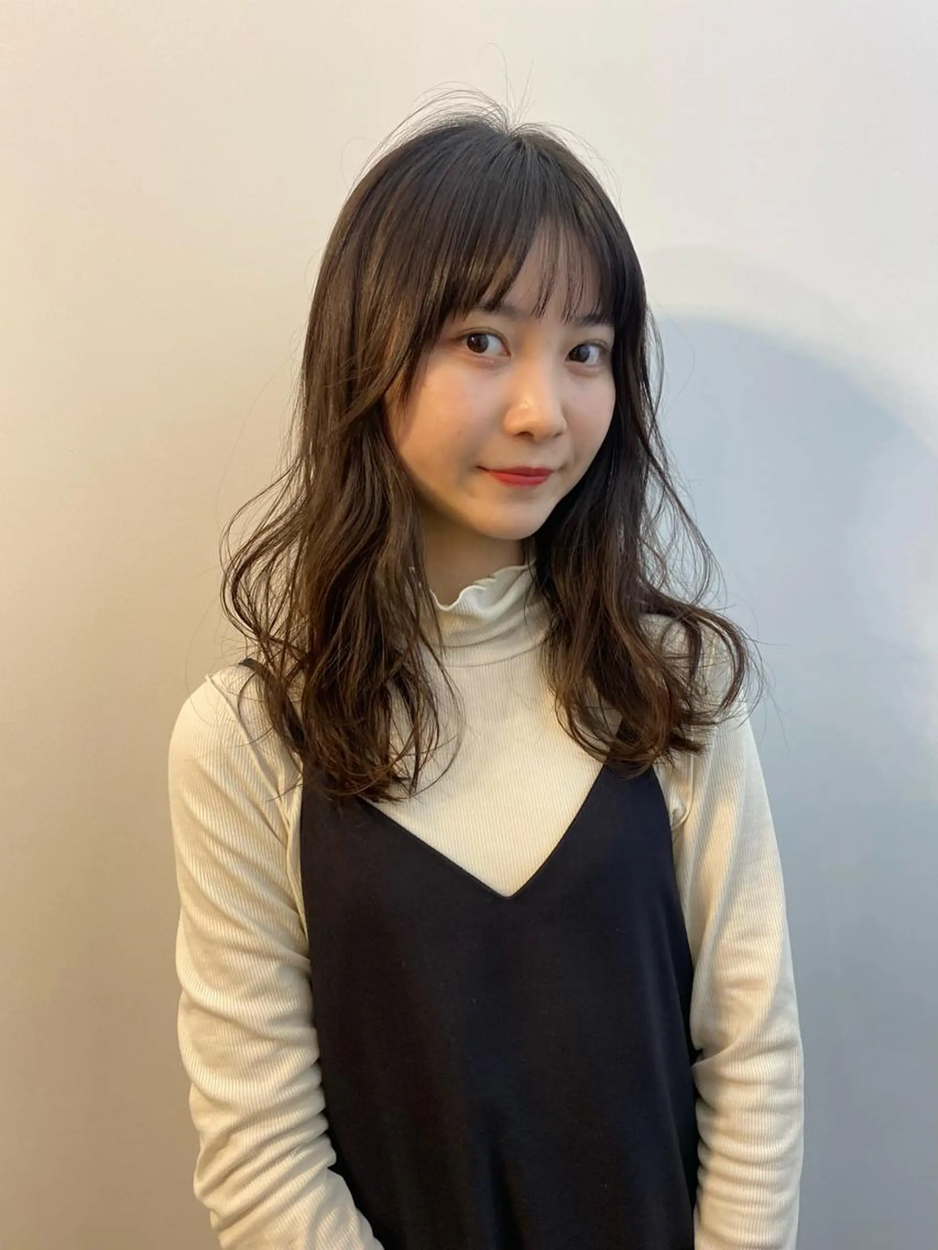 ミディアム カラー パーマ ミディアムパーマ Teal所属・大石 沙季のヘアスタイル