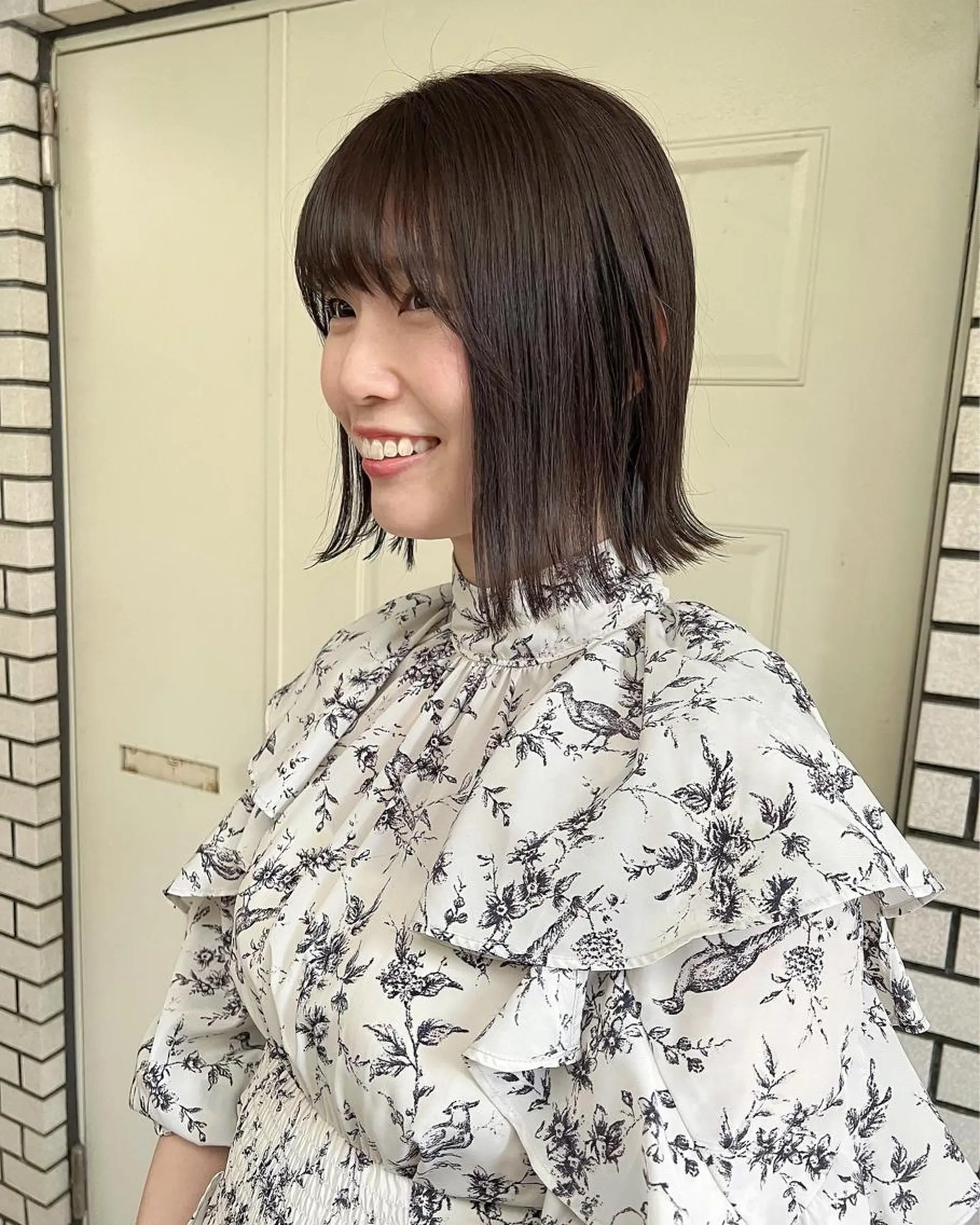 ショート カラー グレージュ ラベンダーカラー ラベンダーグレージュ ラベンダーグレー カット ヘアカラー トリートメント takada kohのヘアスタイル