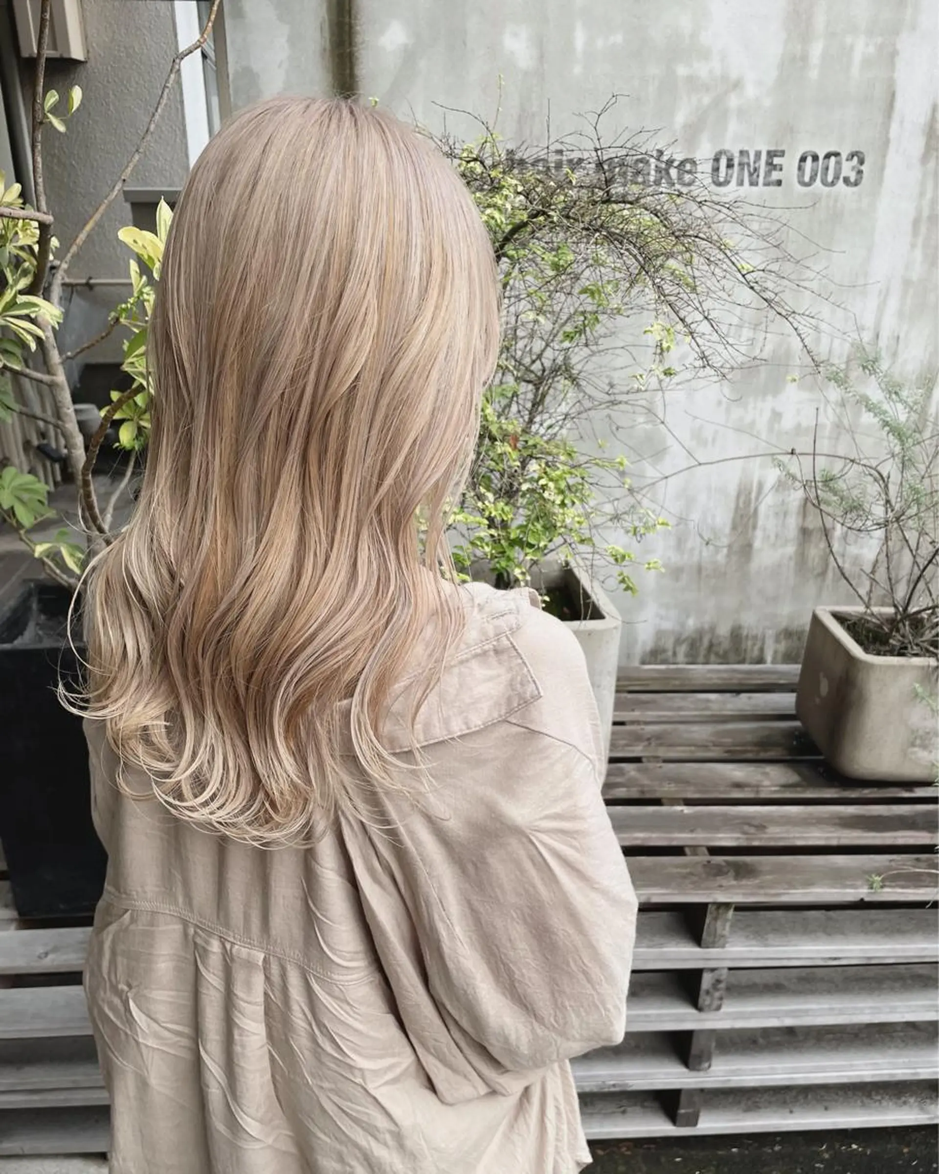 ロング カット ヘアカラー トリートメント maho🤍透明感 カラー/顔周りcutのヘアスタイル