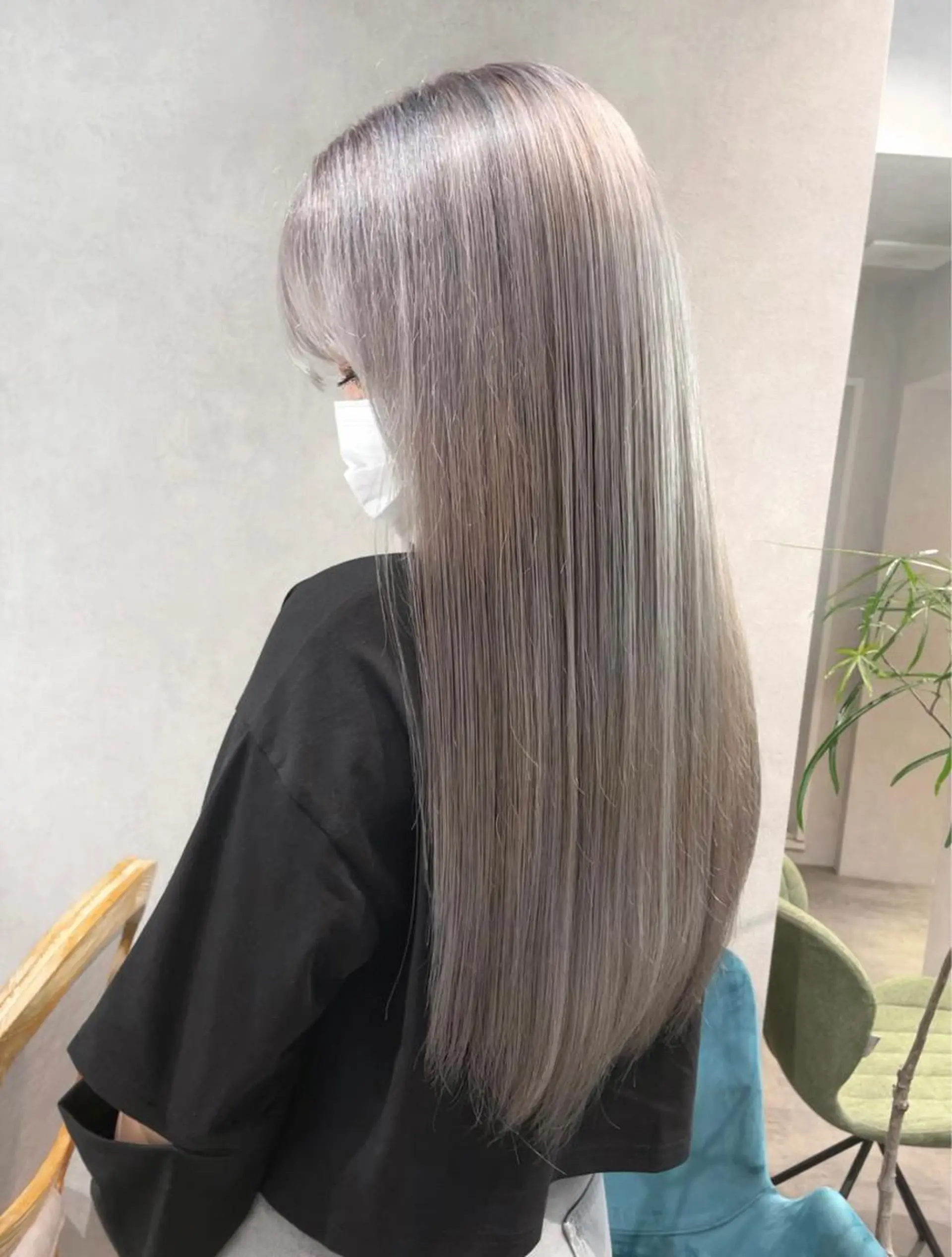 カラー スミレ /メンズ /コーンロウのヘアスタイル