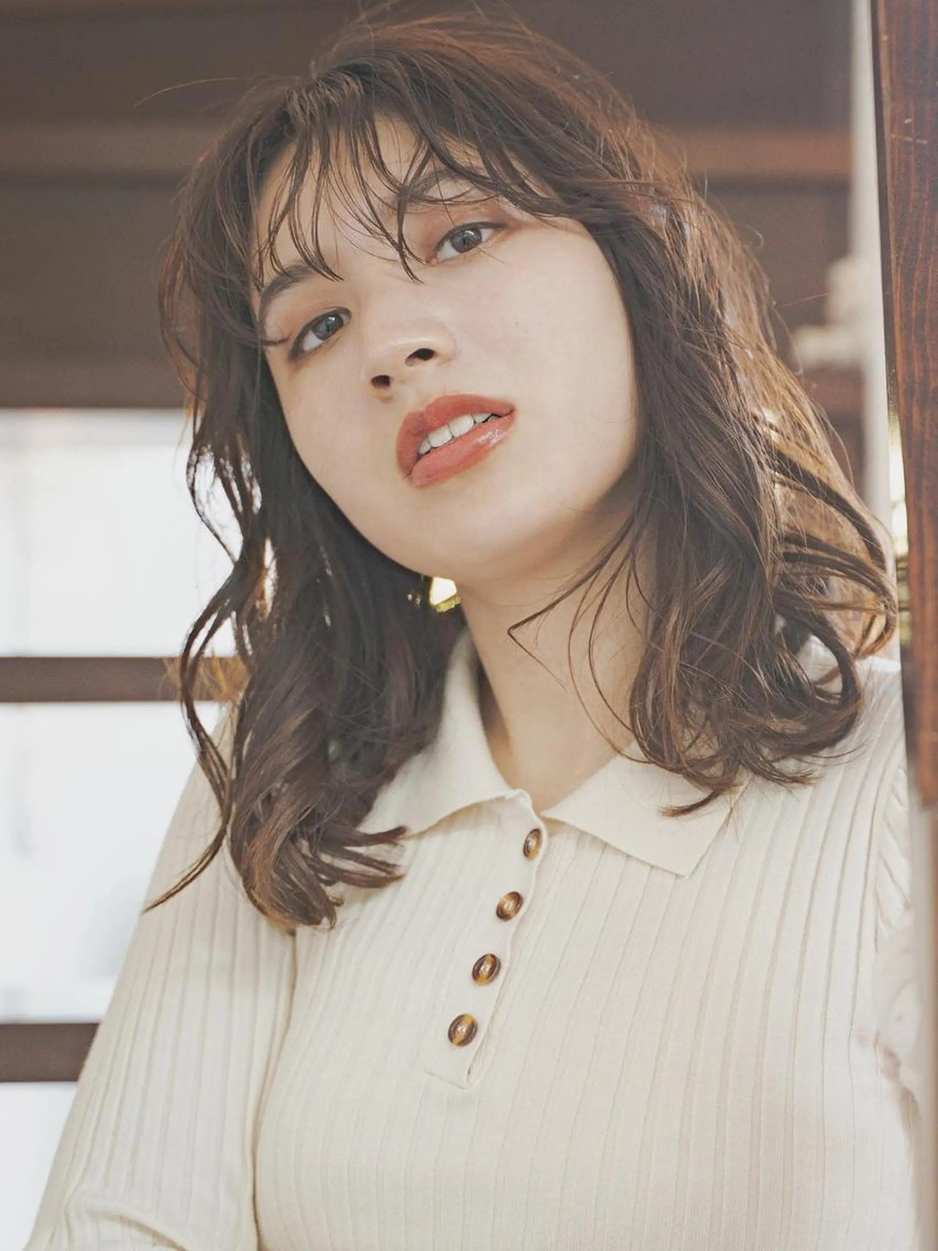 セミロング 柳下 涼のヘアスタイル