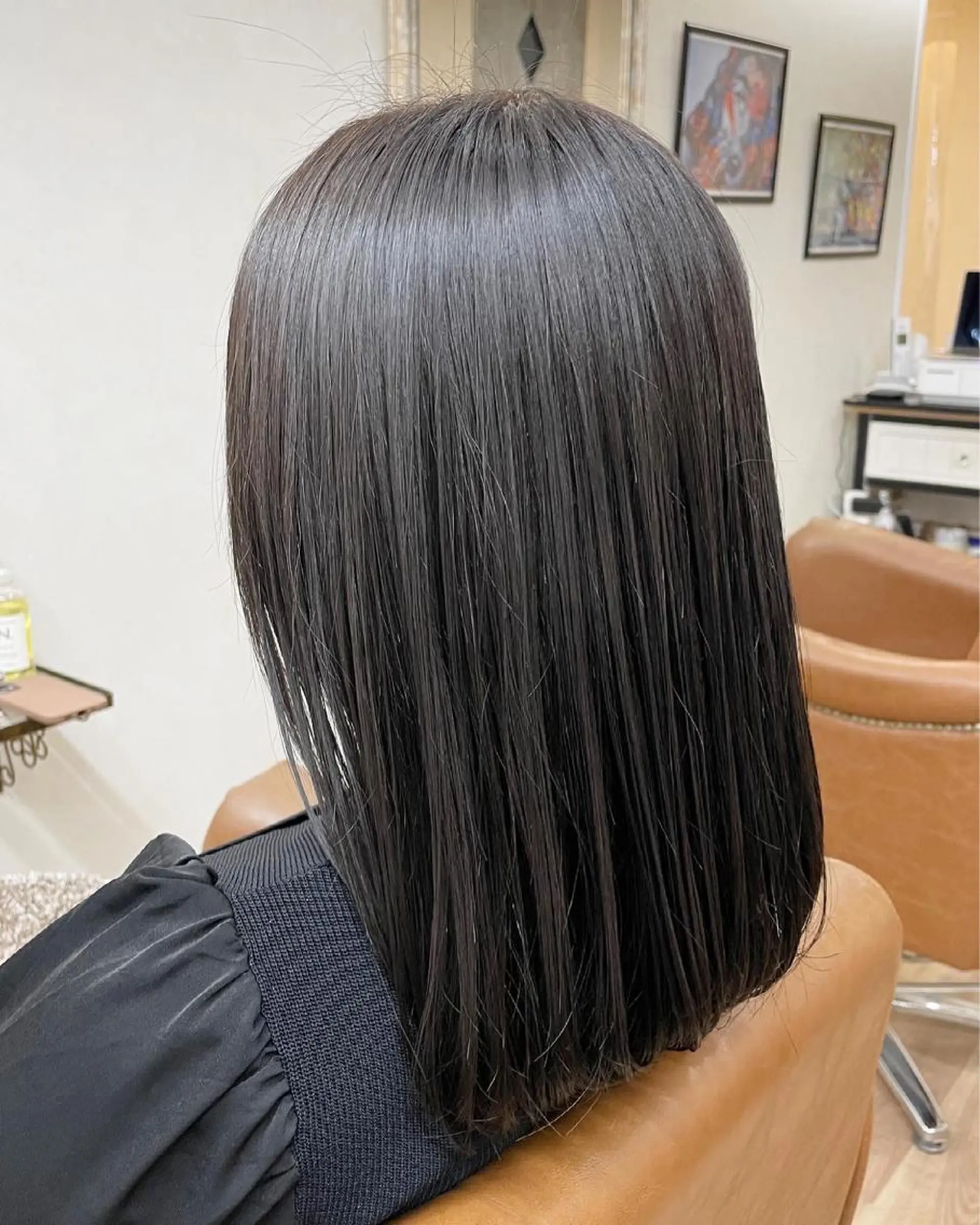 ミディアム カラー TOWA 野村　コウダイのヘアスタイル