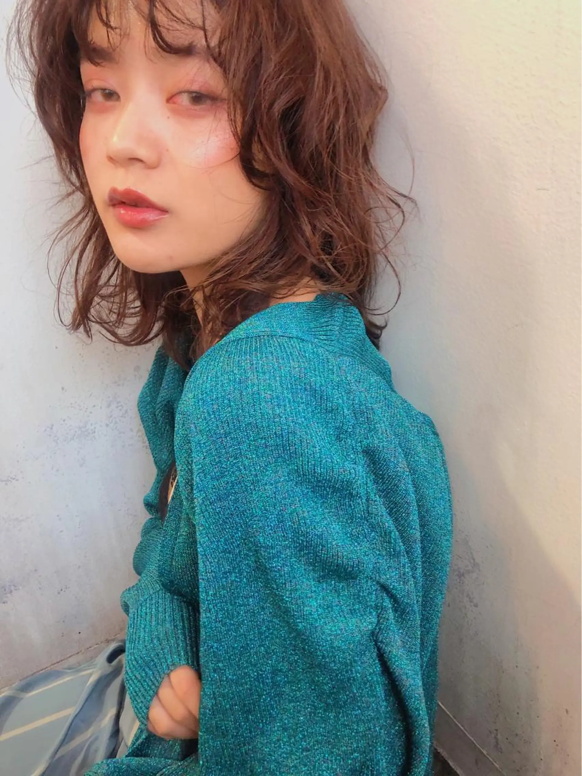 セミロング 韓国 / 中国ヘア 🦋Noniのヘアスタイル