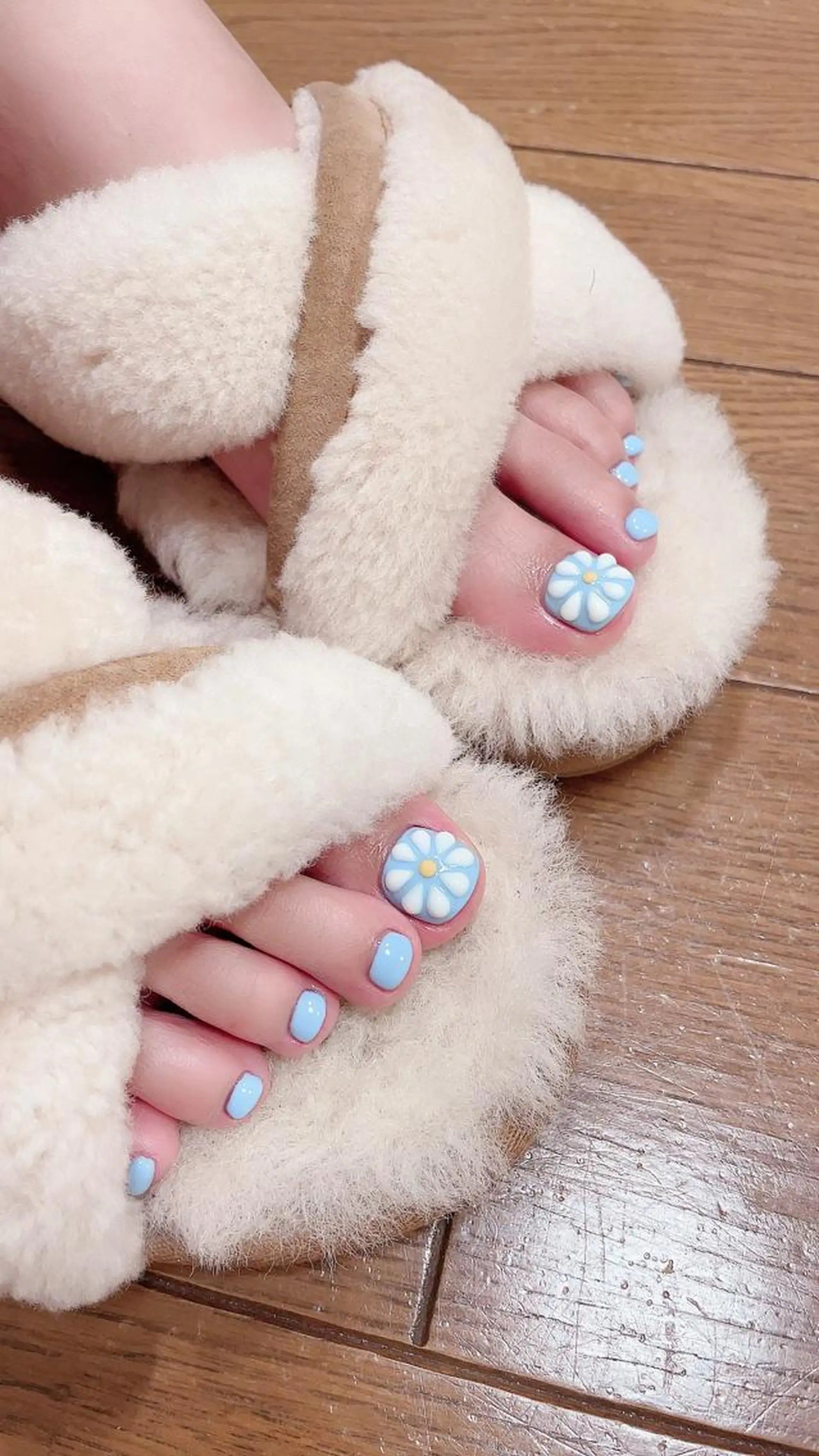 ショート カラー ネイル フットネイル Petite Cannelle所属・Petite Cannelleのネイルデザイン