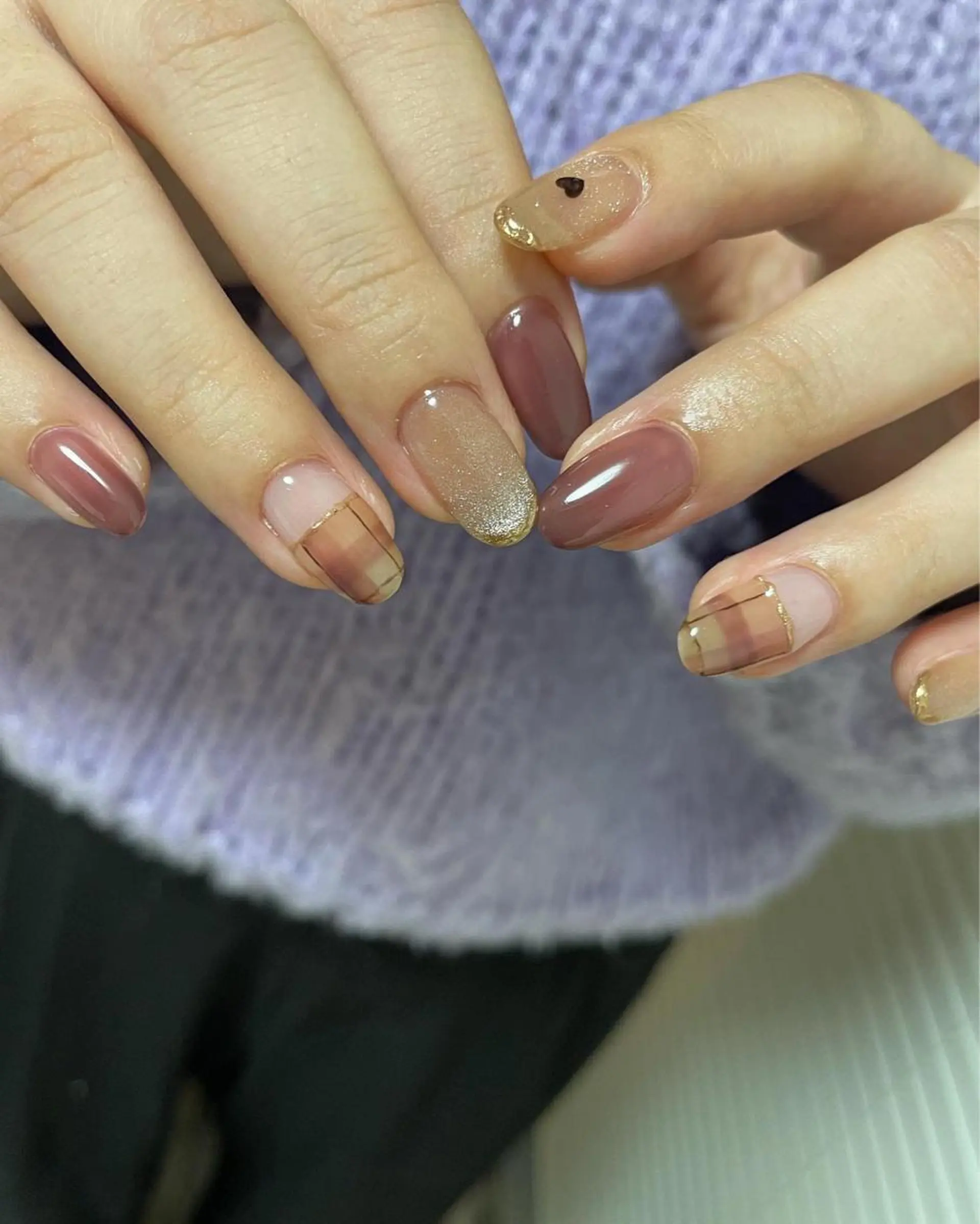 ネイル ハンドネイル 𝑡𝑖𝑎𝑚𓂃 きむらゆきののネイルデザイン