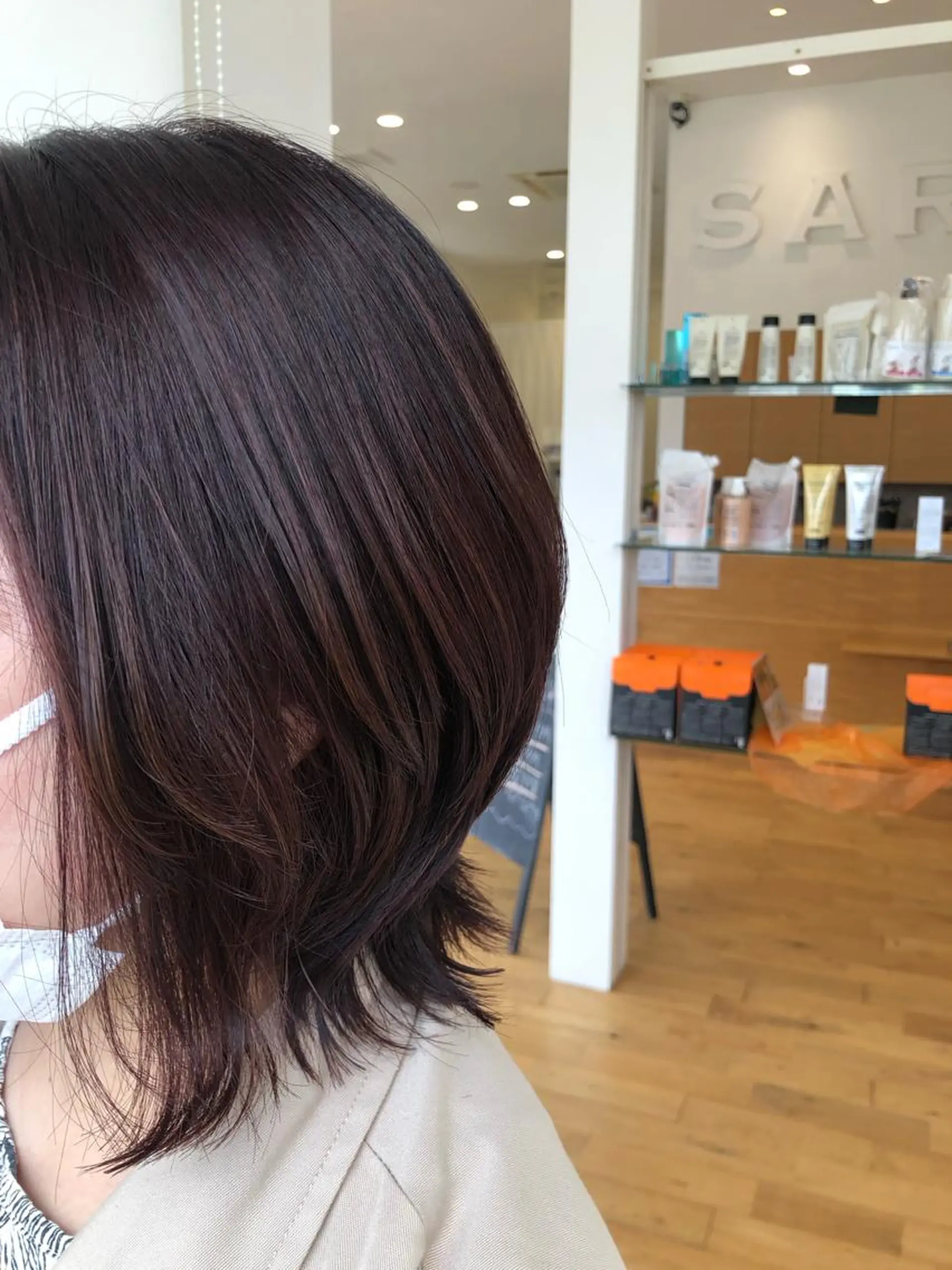 ショート 松原 愛莉のヘアスタイル