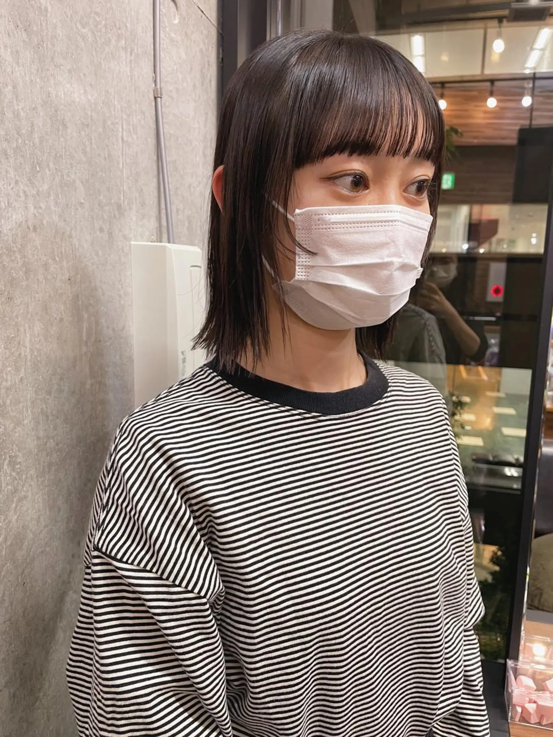 ショート トリートメント 石上 沙也香のヘアスタイル