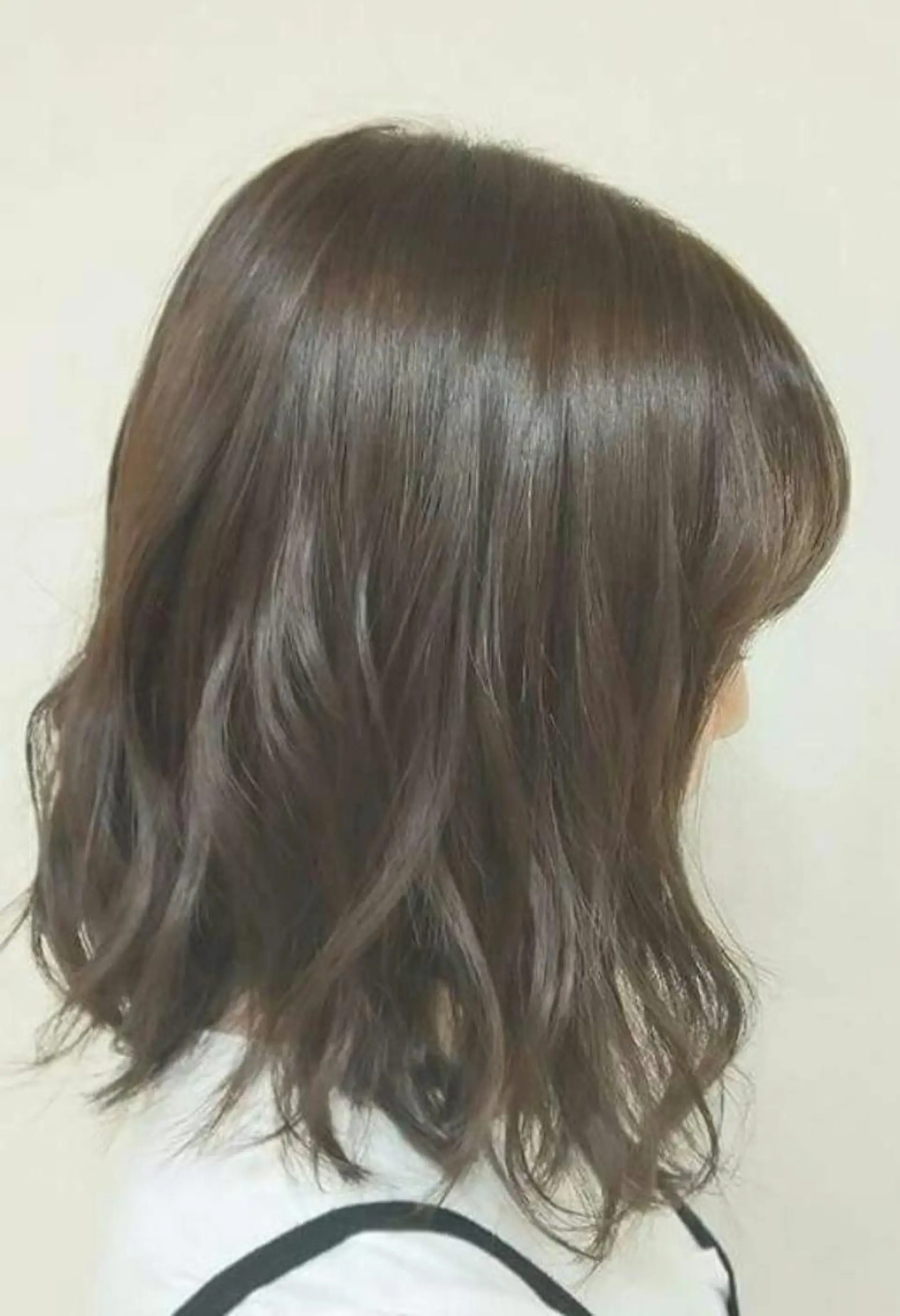 ミディアム カラー 透明感カラー グレージュ 【Sweep】おじま のぞみのヘアスタイル