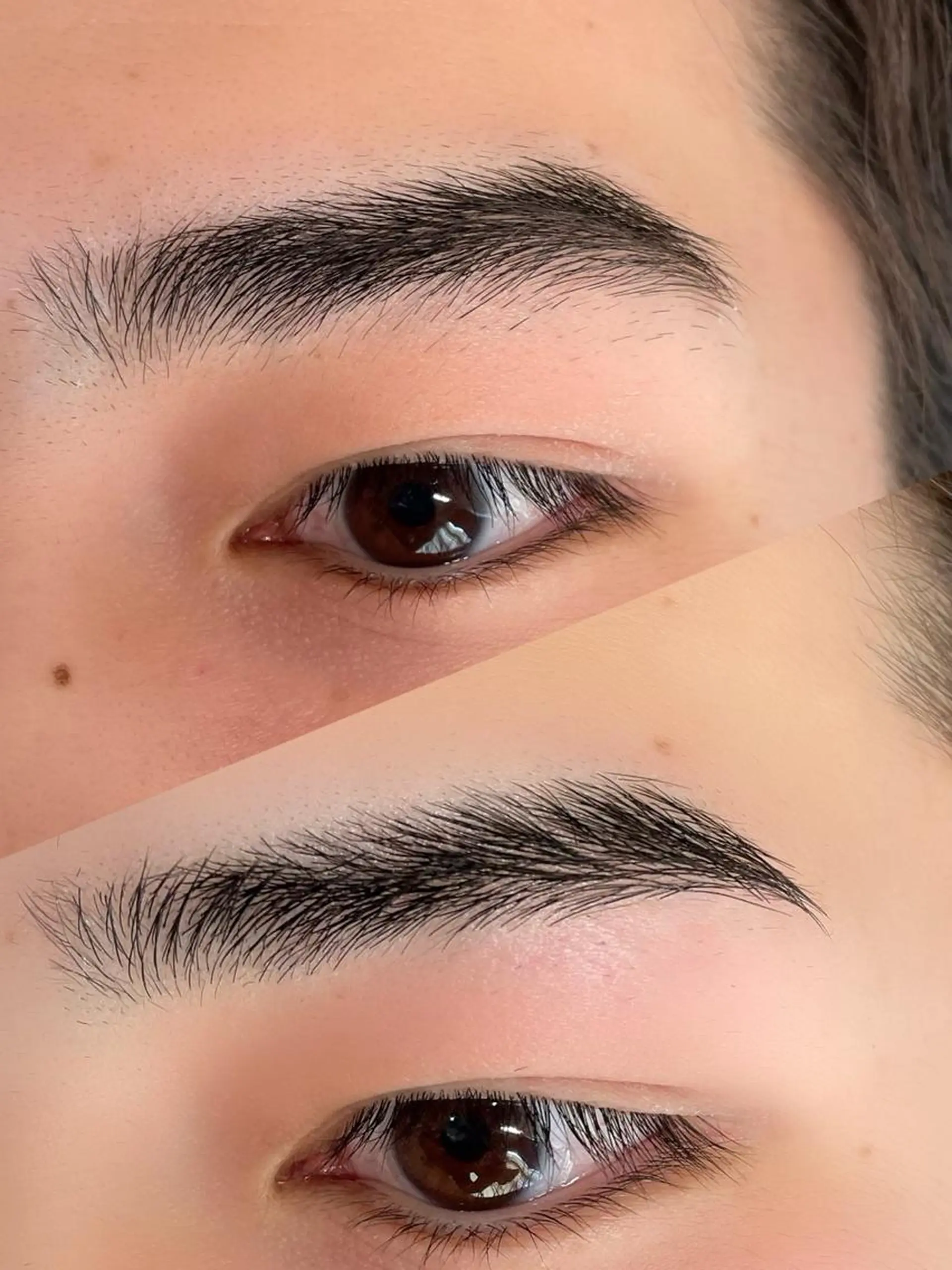 メンズ アイブロウ L'aube eyelashのマツエク・マツパデザイン