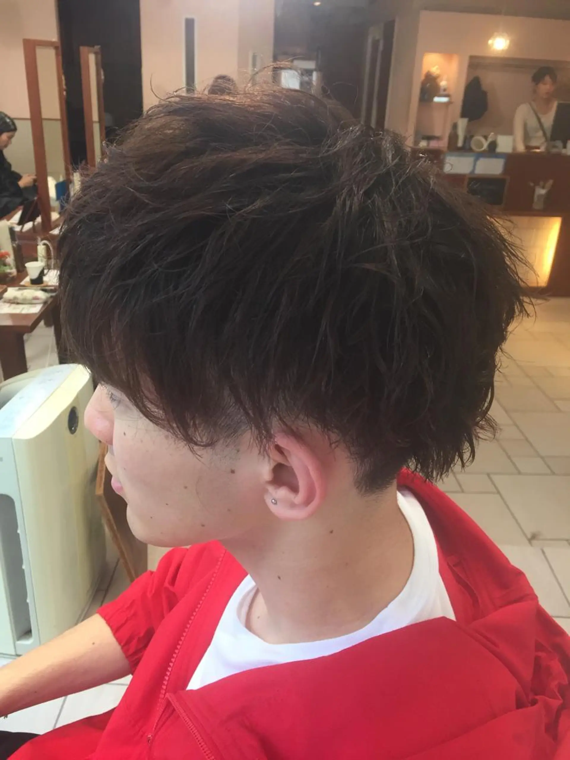 カラー パーマ ヘアアレンジ メンズ メンズパーマの巨匠 鈴木純のヘアスタイル