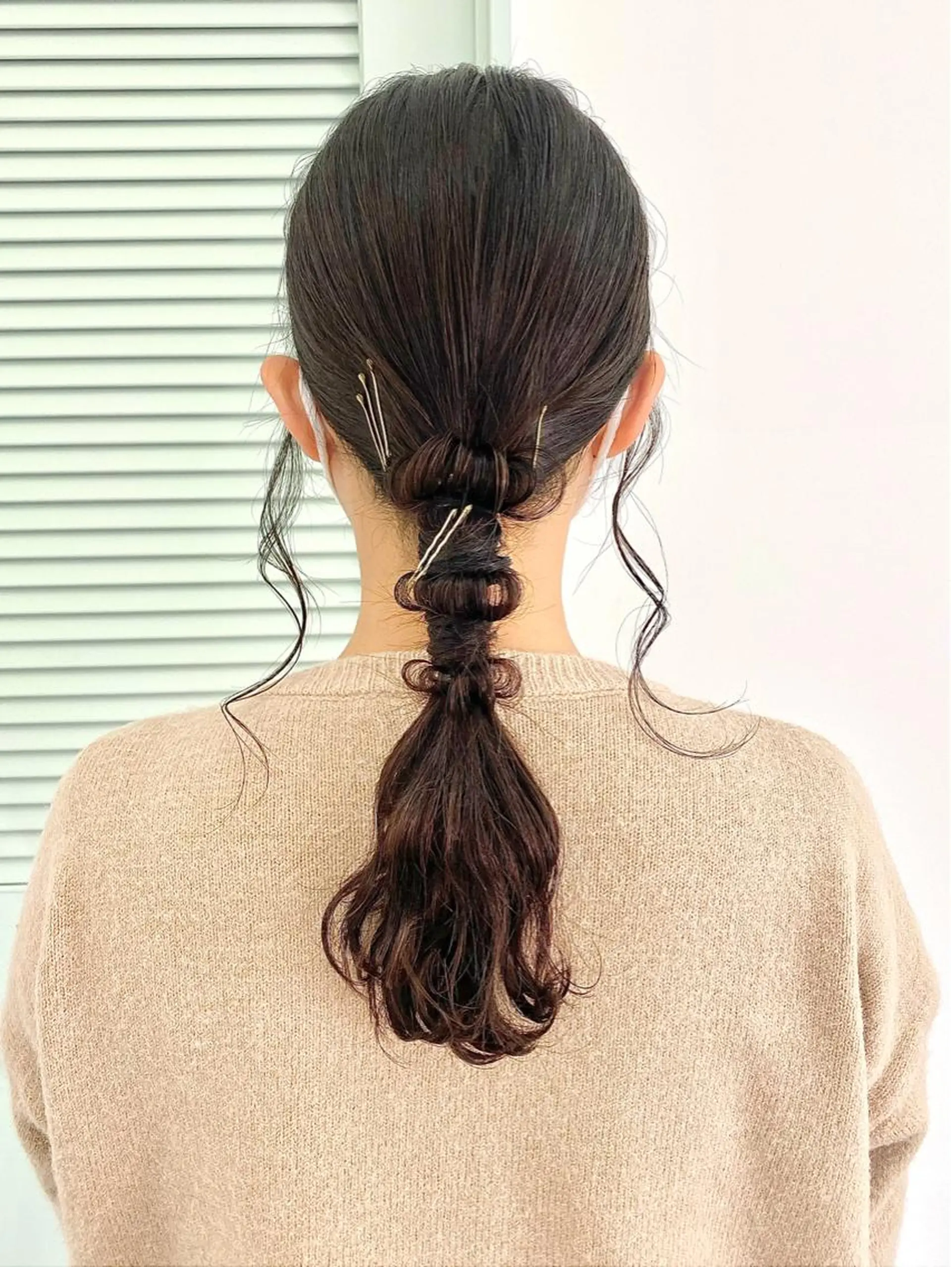 セミロング カラー ヘアアレンジ ヘアセット 💫お呼ばれヘア💫 髪質改善✨トモエ市川のヘアスタイル