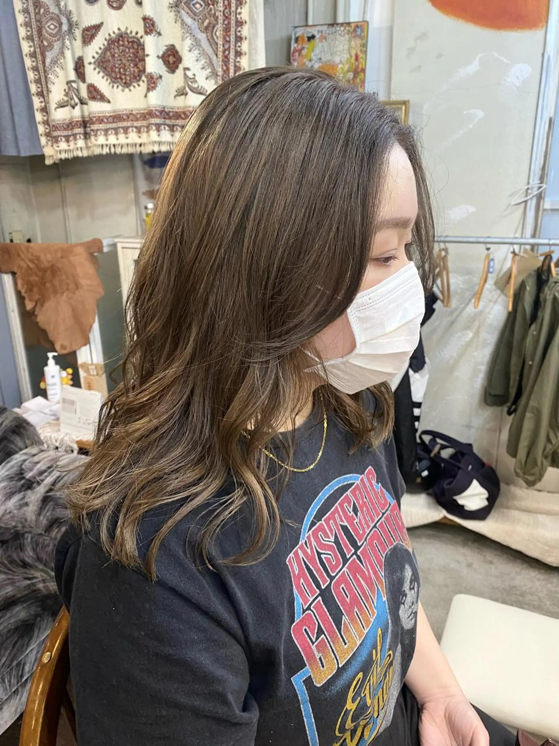 セミロング YUIMARL岡山店 MIRAIのヘアスタイル