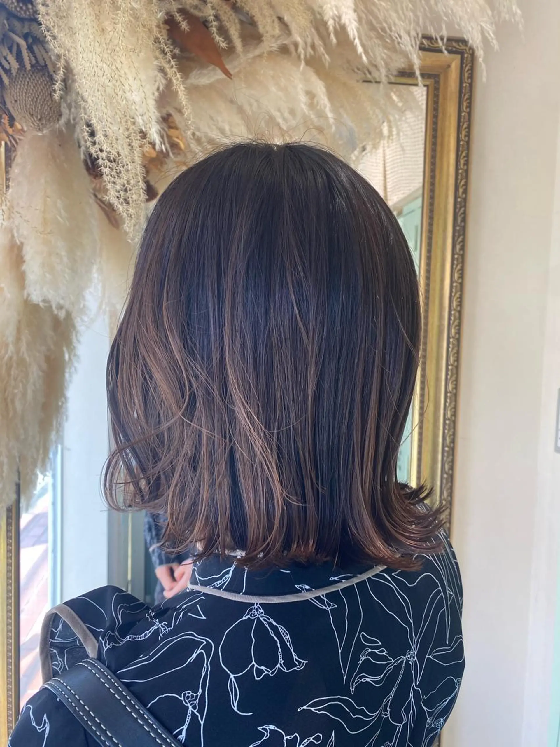 ミディアム 透明感カラー/韓国 ヘア🩶yuri🩵のヘアスタイル