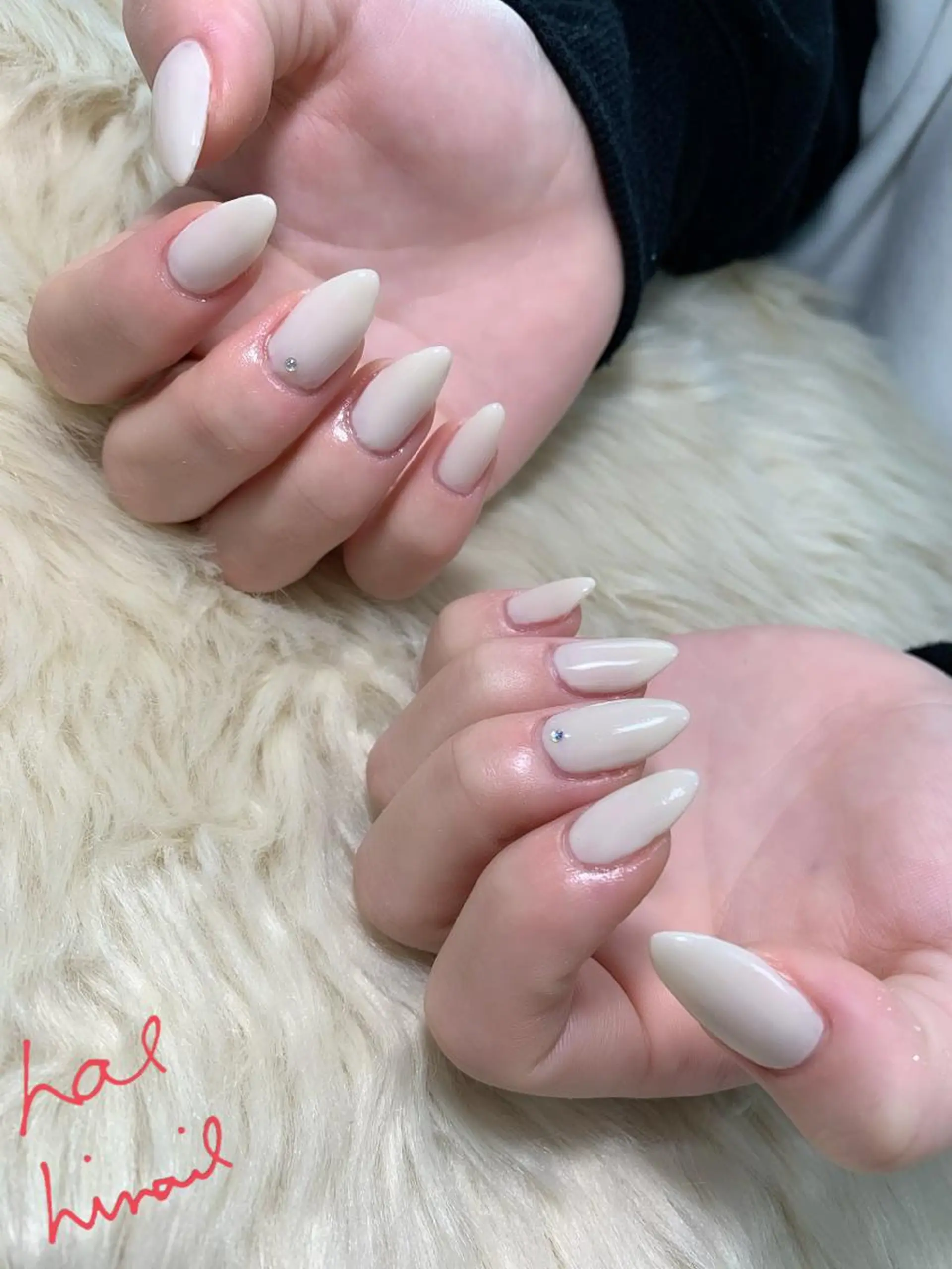 ネイル ワンカラーネイル はるひな ねいるのネイルデザイン