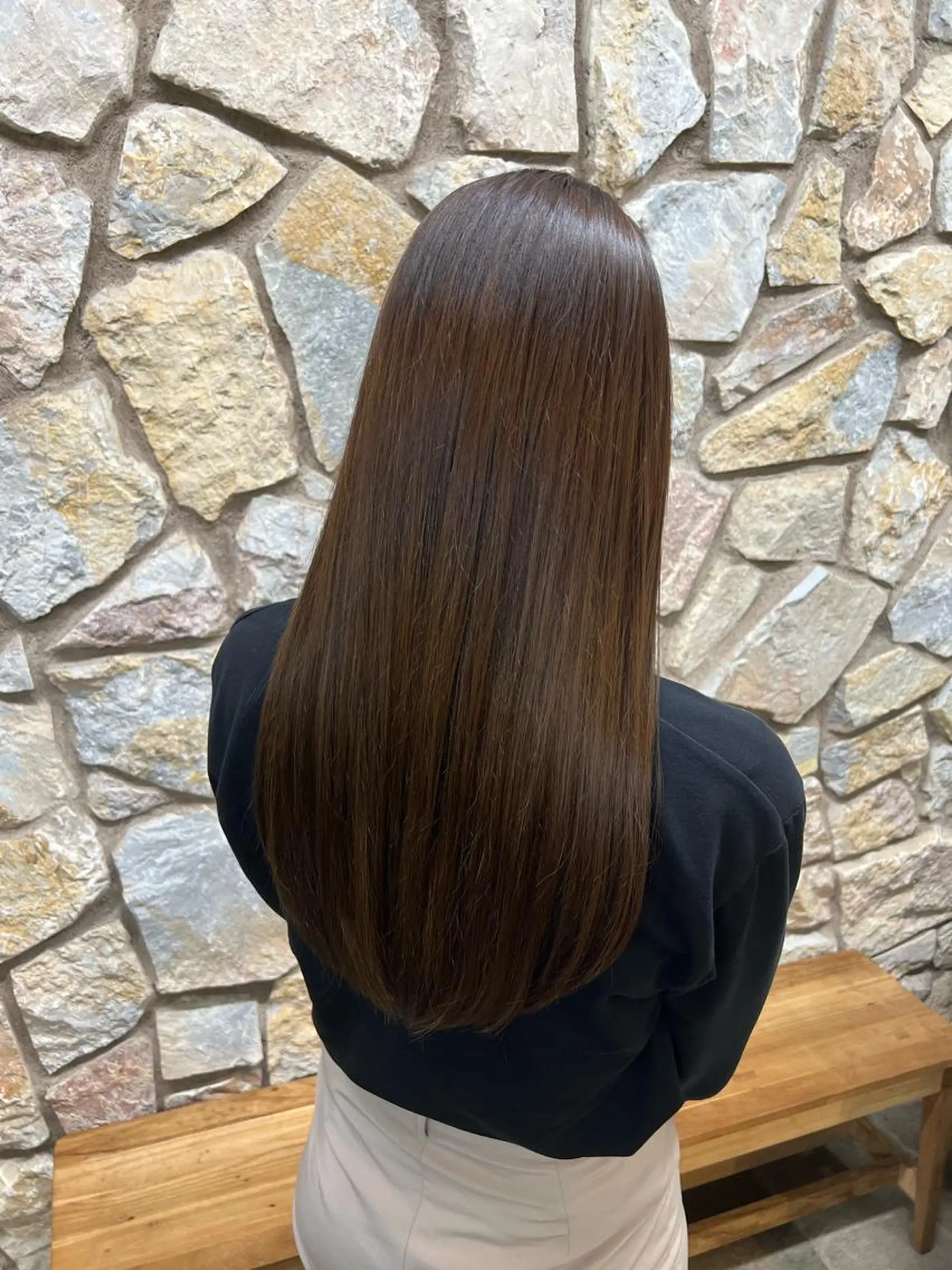 ロング 縮毛矯正 メンズ特化美容師 TOMOKIのヘアスタイル