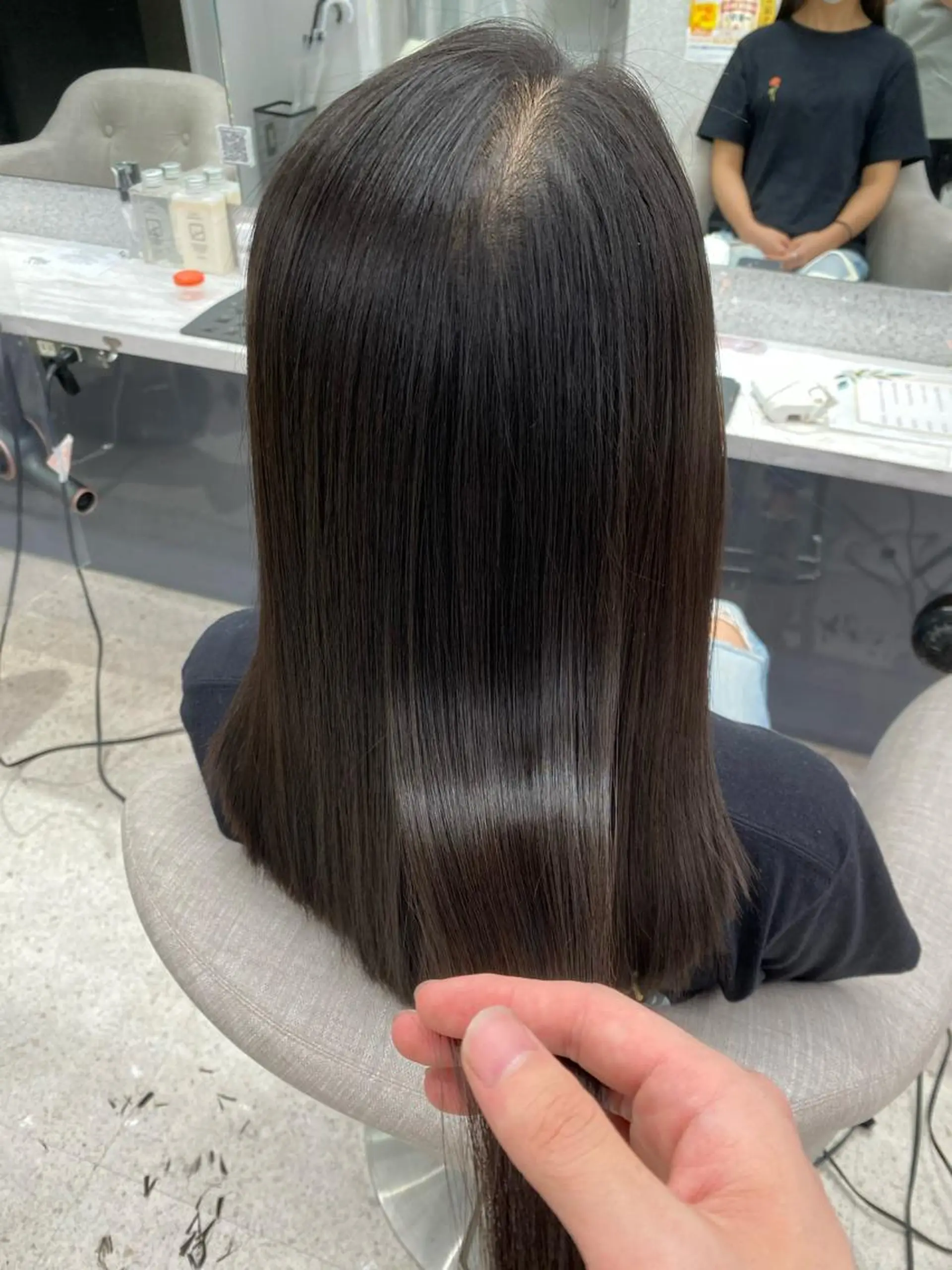 ロング カラー パーマ ヘアアレンジ メンズ キッズ ネイル マツエク・マツパ 京都レイヤーカット/ 縮毛矯正/羽柴りくのヘアスタイル