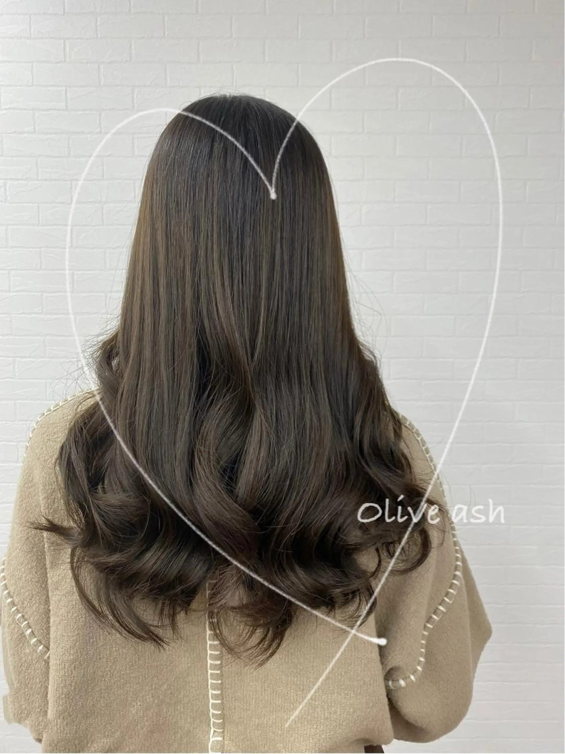 ロング カラー 韓国風ヘア GRANLUSSO 〜グランルッソ駅前店所属・木口 嘉美のヘアスタイル