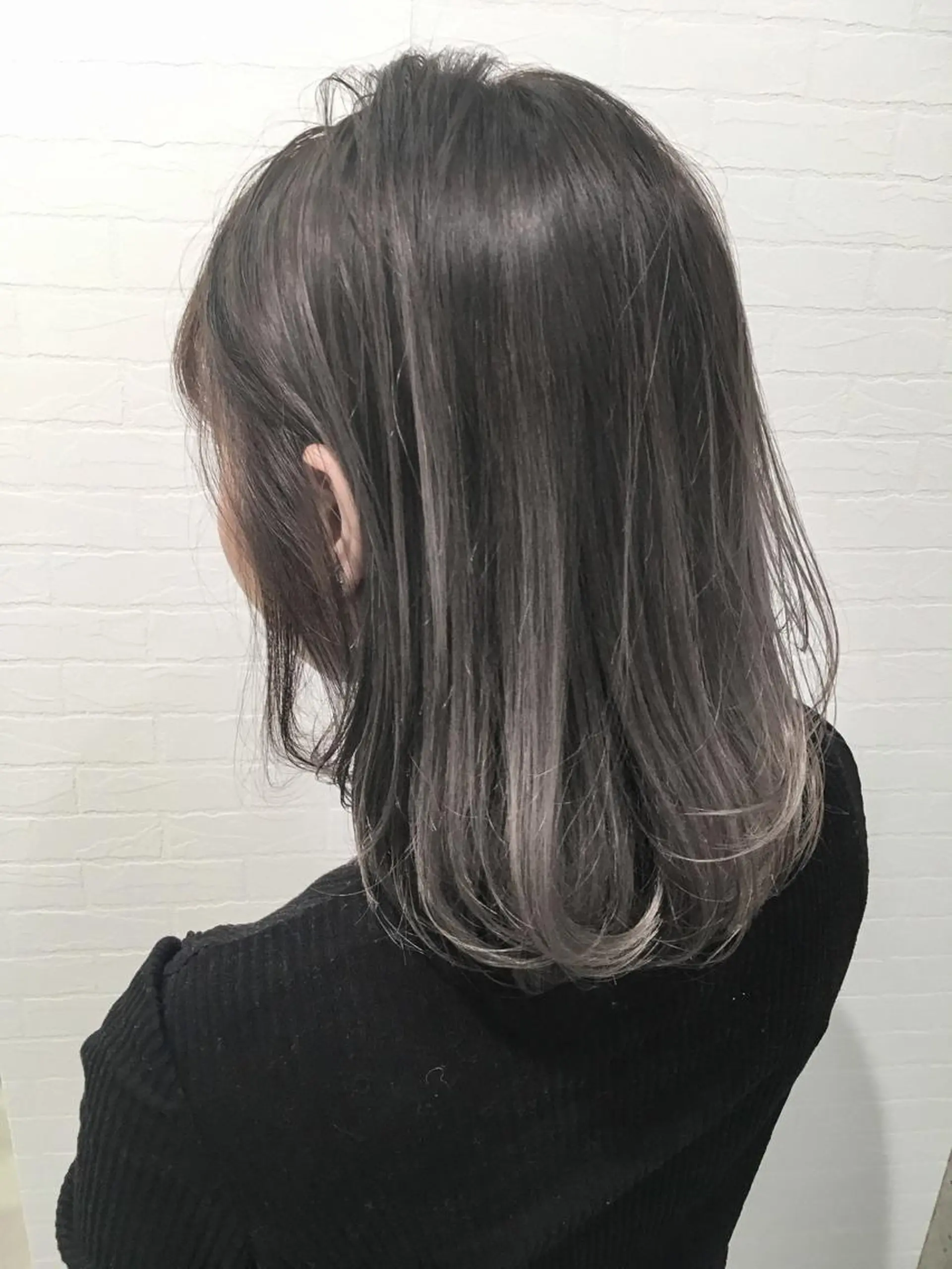 ミディアム カラー LITTY所属・レイヤー/髪質改善 /山永圭介のヘアスタイル