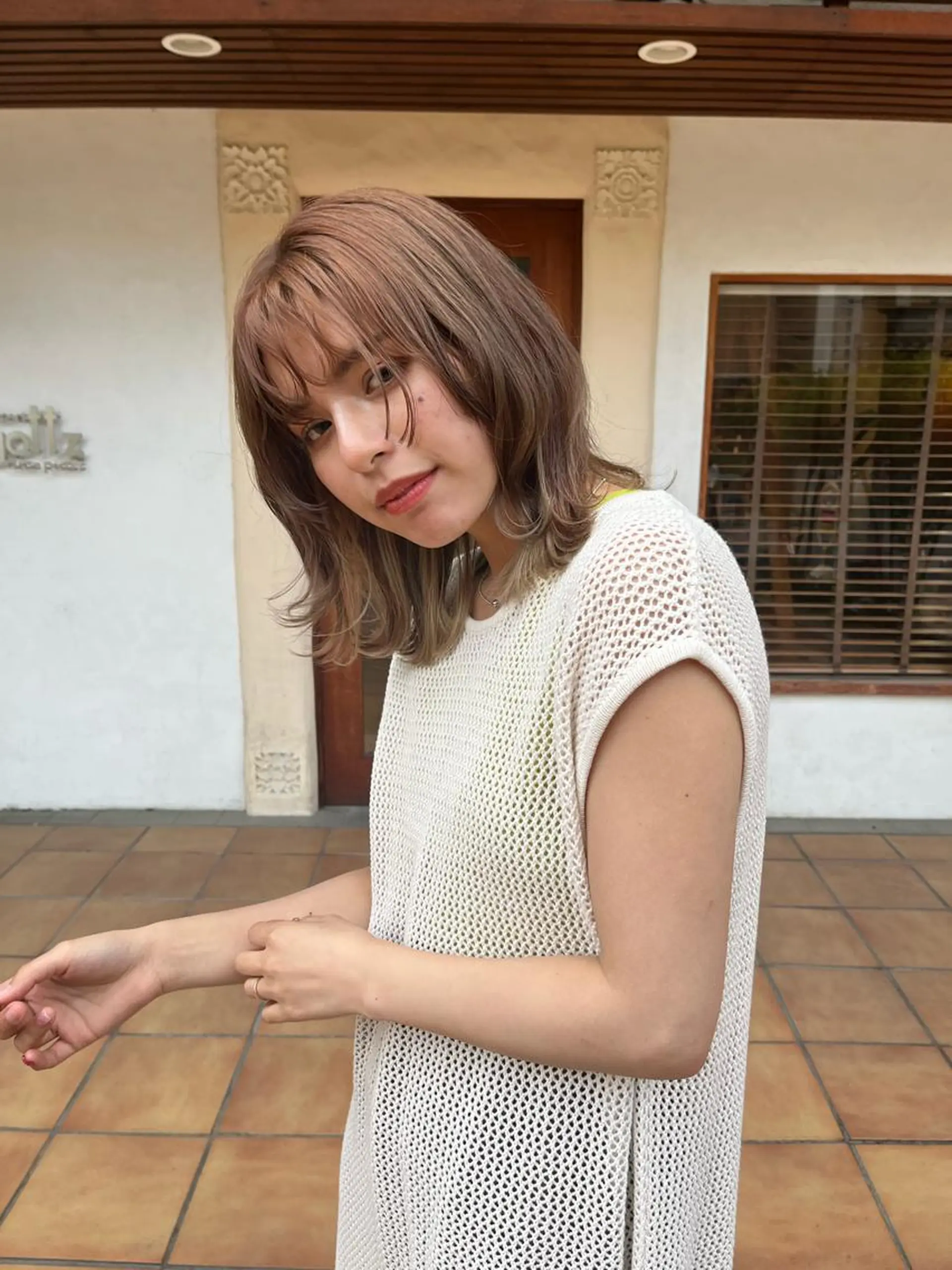 ミディアム カット トリートメント ヘッドスパ putri店長 和田鈴采のヘアスタイル