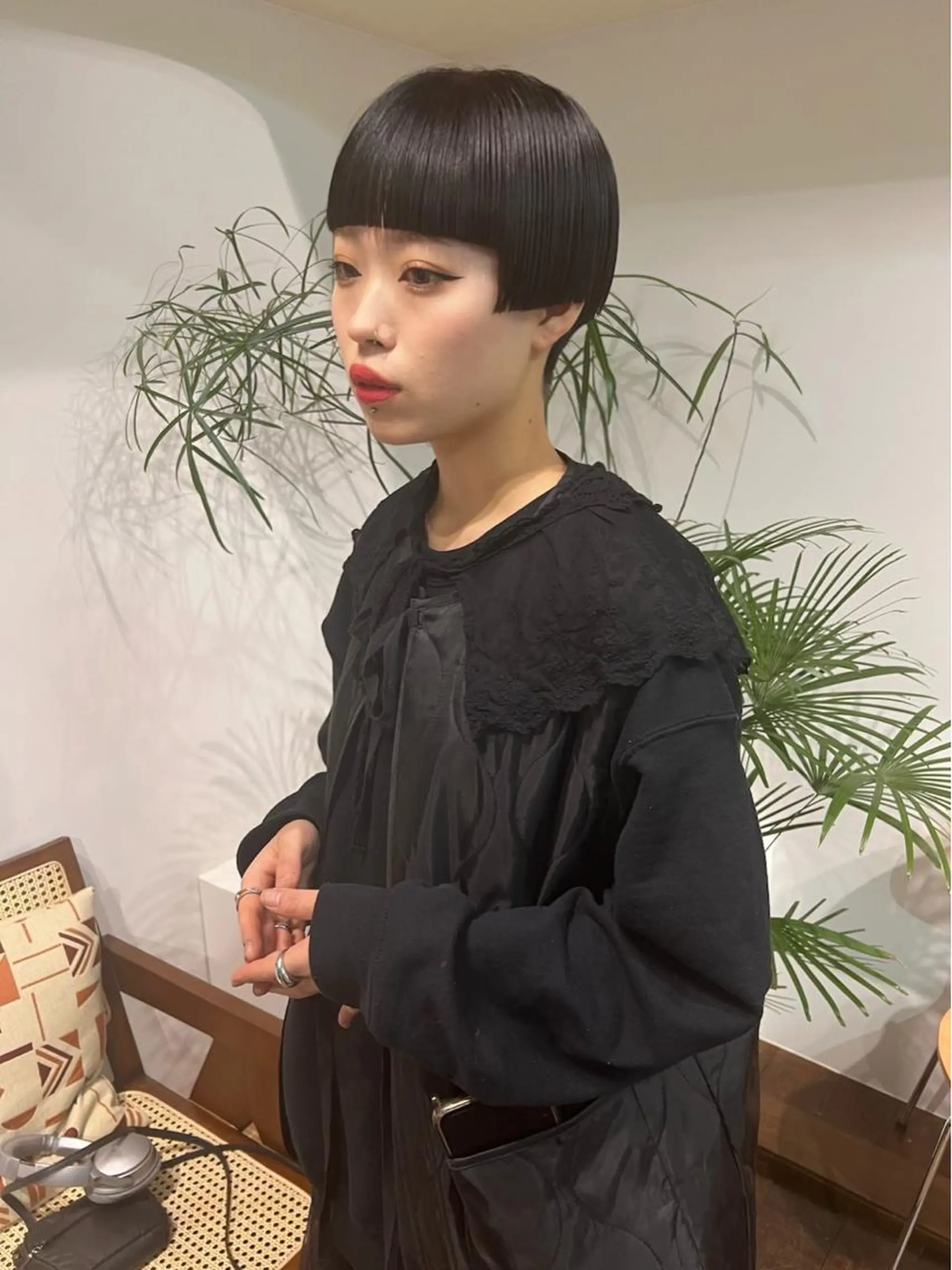 ショート masa/ボブ特化/ ぷつっとボブのヘアスタイル