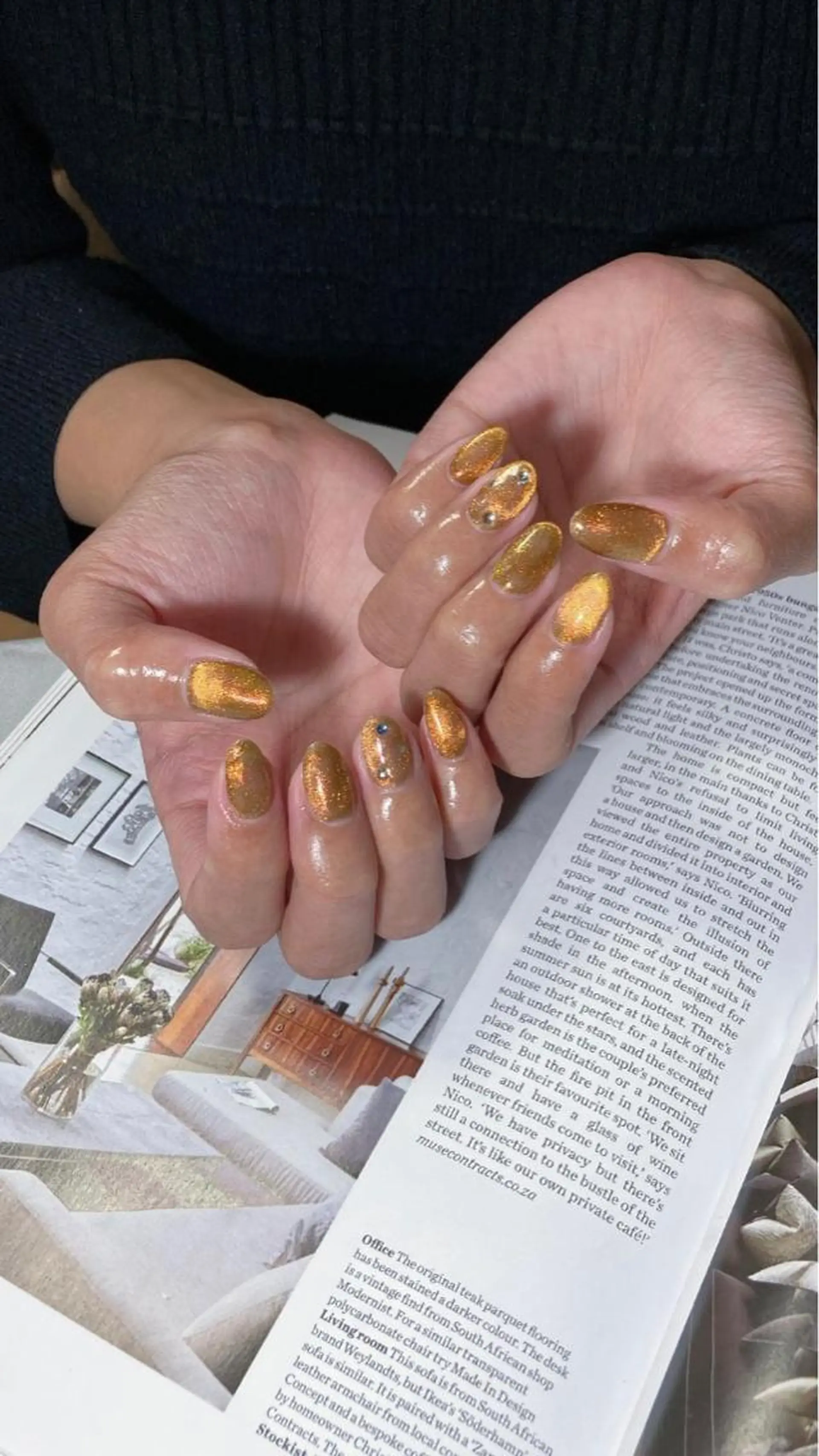 ネイル マグネットネイル Lofinails ちひろのネイルデザイン