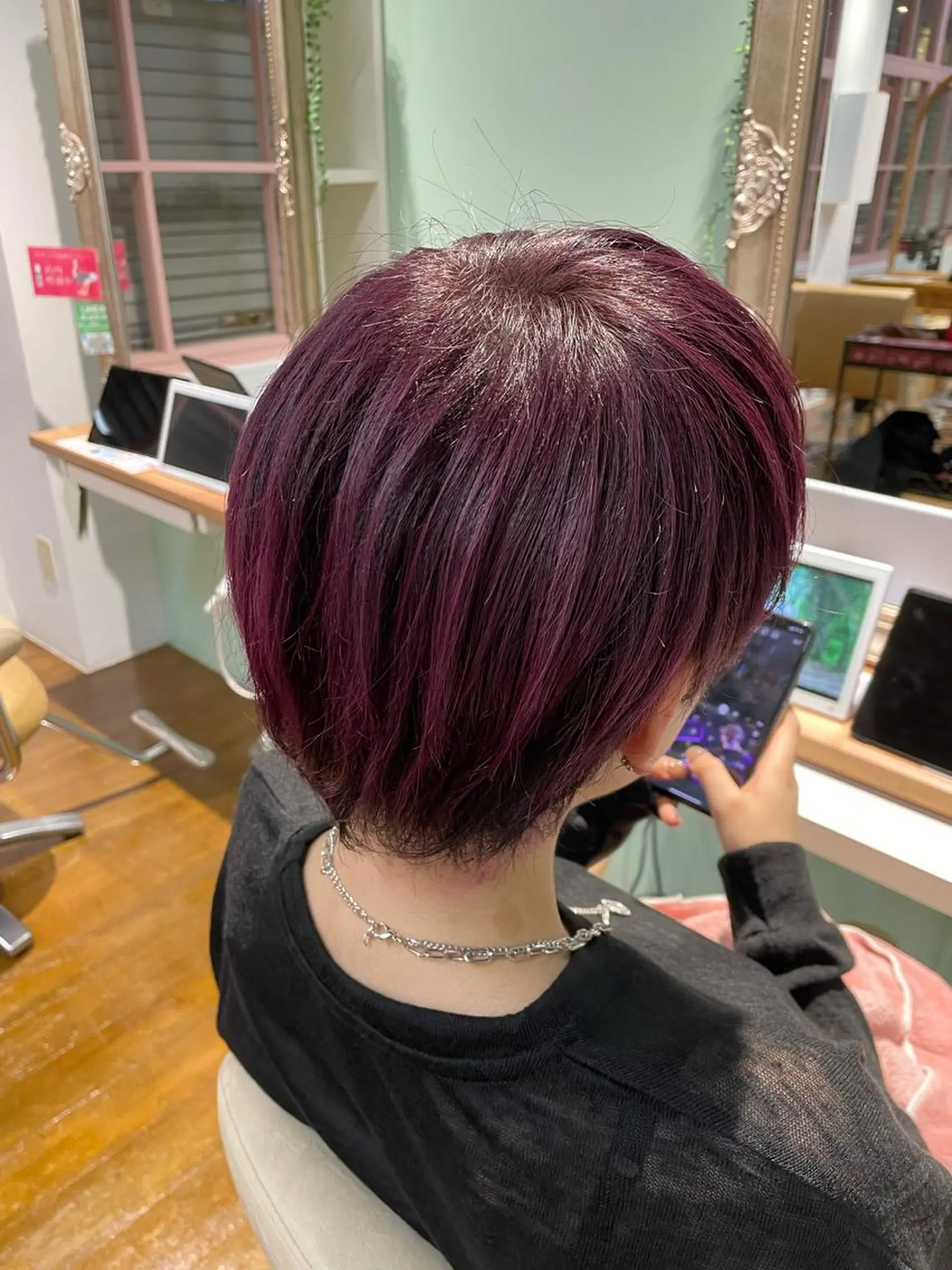 ショート ヘアカラー 瓜生一希/ 髪質改善のヘアスタイル