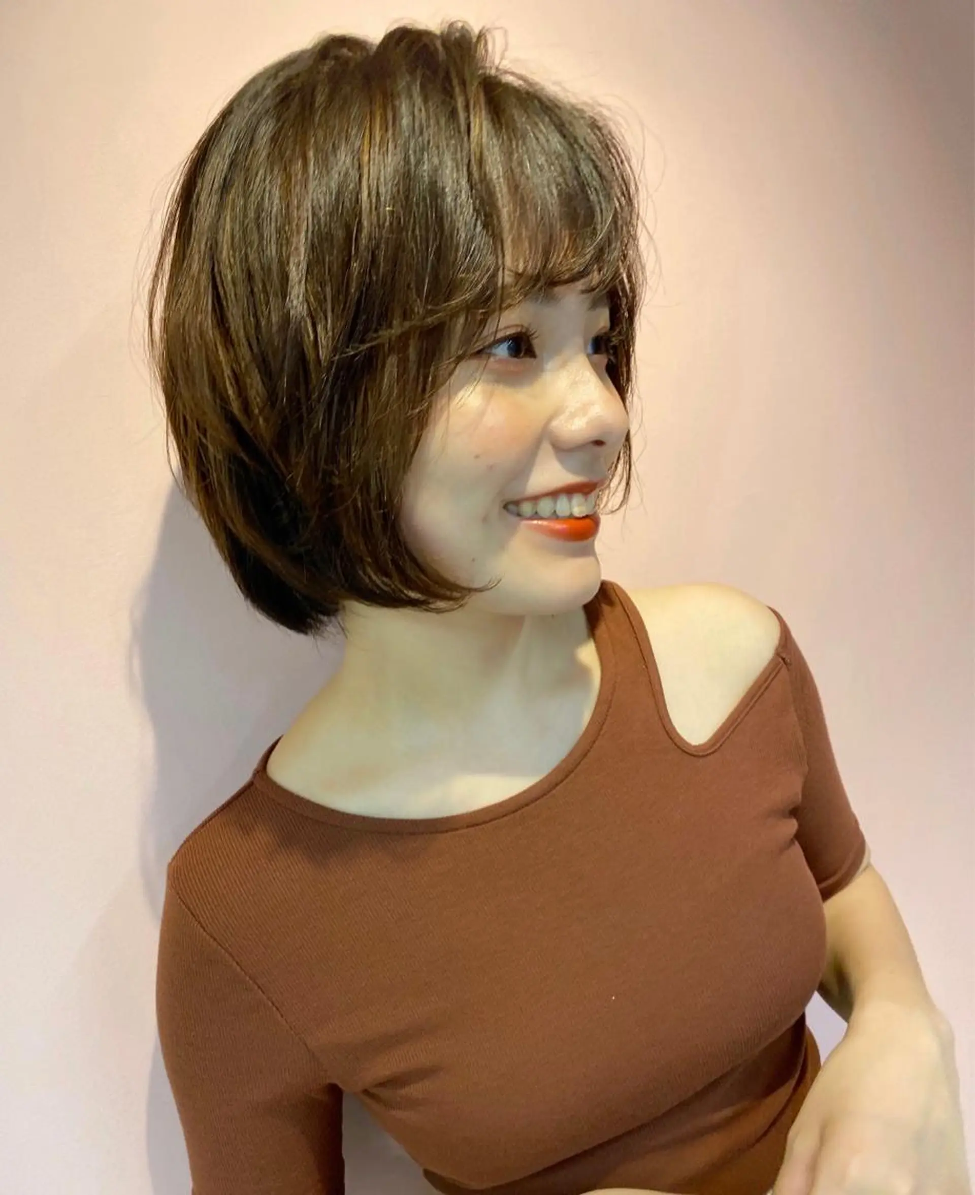 ショート カラー カット ヘアカラー JILL ユキのヘアスタイル