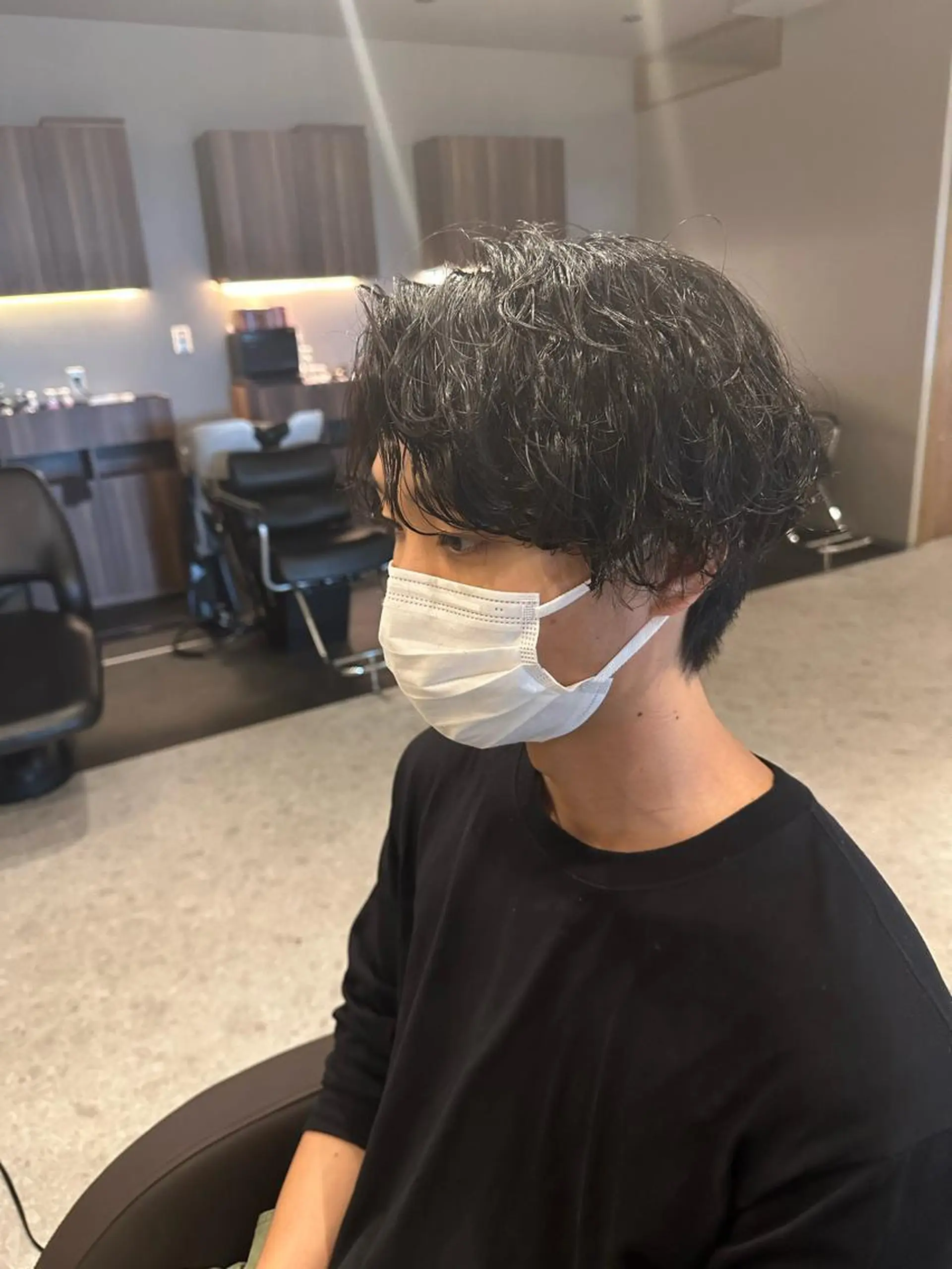 ミディアム ミディアムパーマ カット パーマ ヘッドスパ Forest. -髪質改善-のヘアスタイル