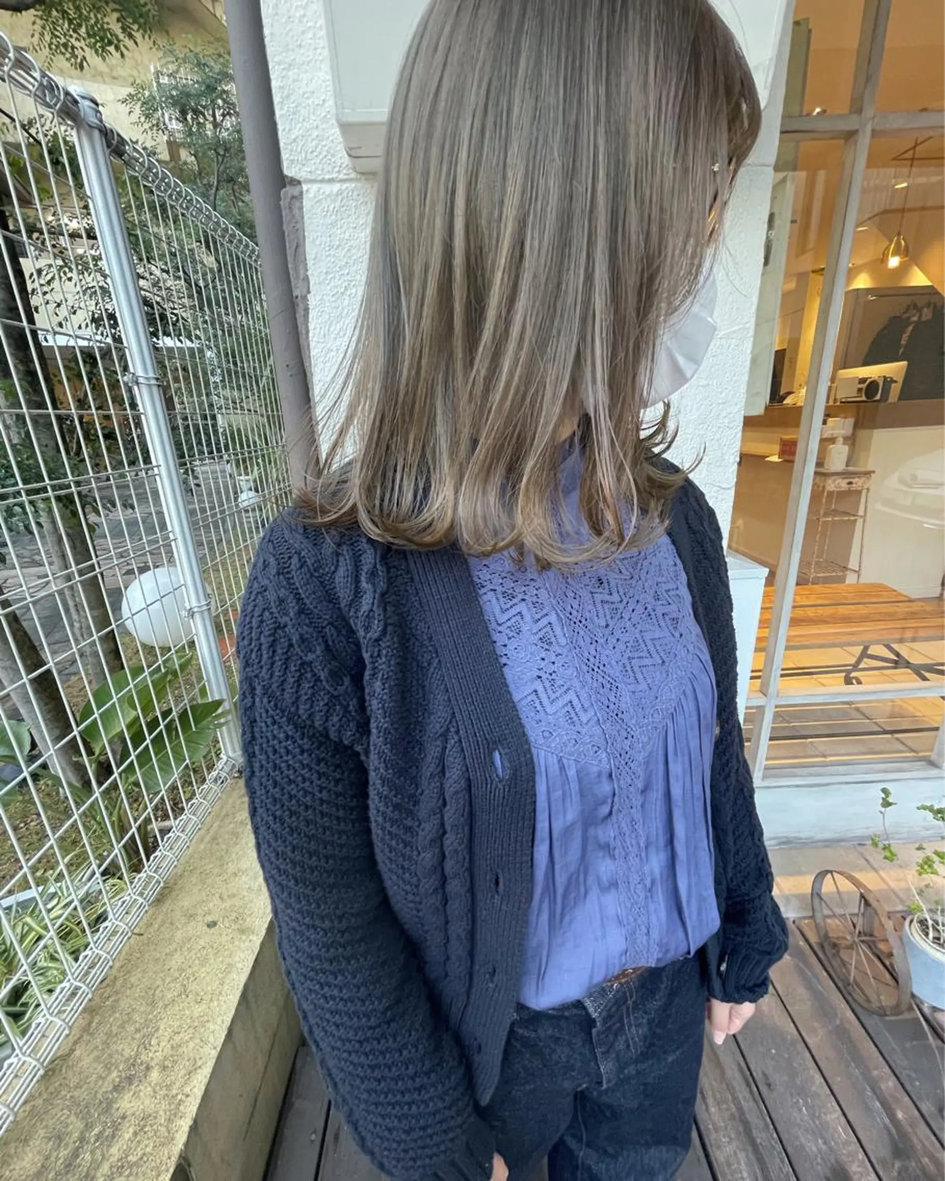 カラー 🙃 透明感カラー/ボブのヘアスタイル