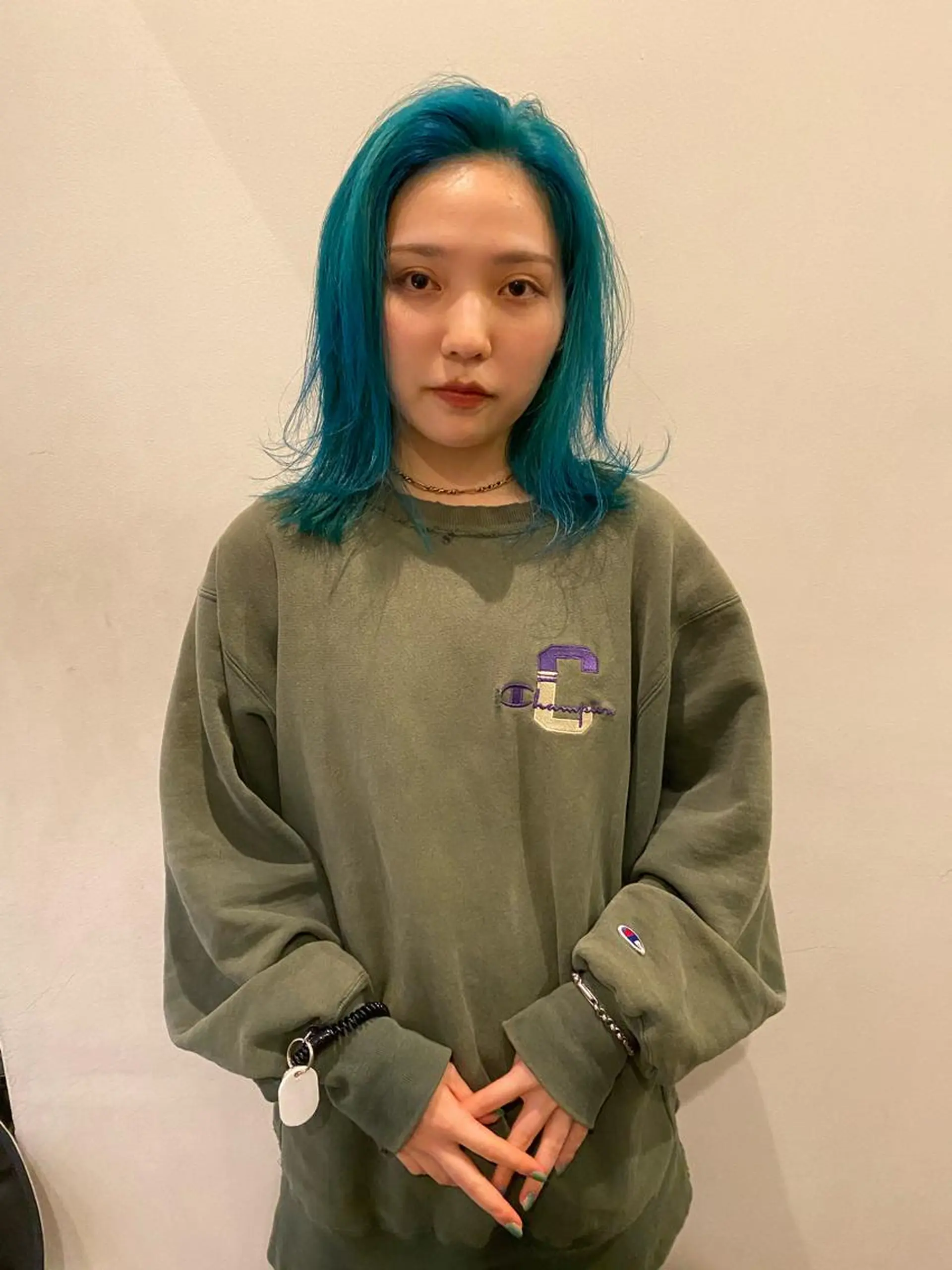 セミロング deco所属・無料カットモデル 丸川英心のヘアスタイル