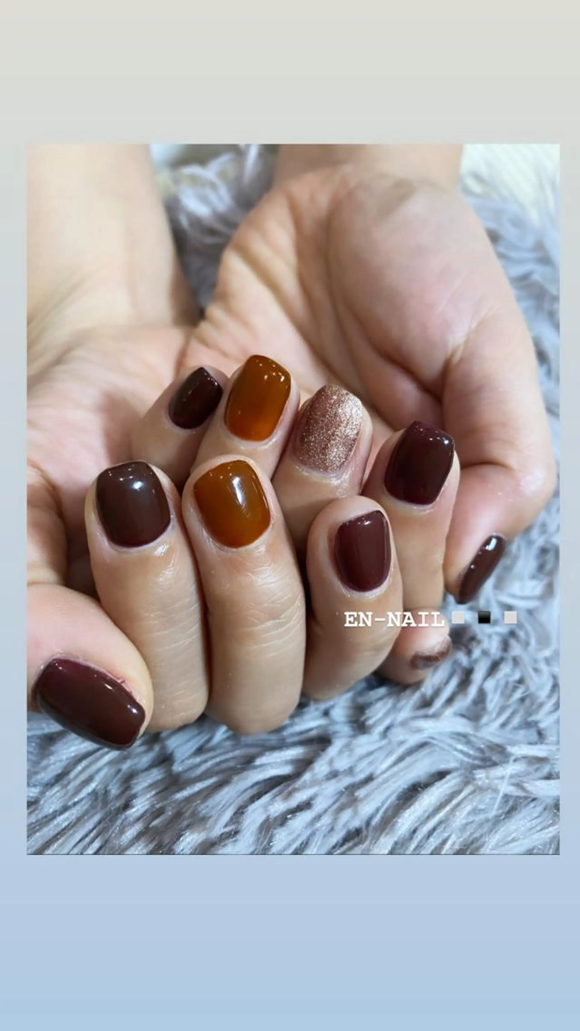 ネイル ハンドネイル ＥＮＮＡＩＬ野中本店所属・EN_NAIL 野中本店Ayakaのネイルデザイン