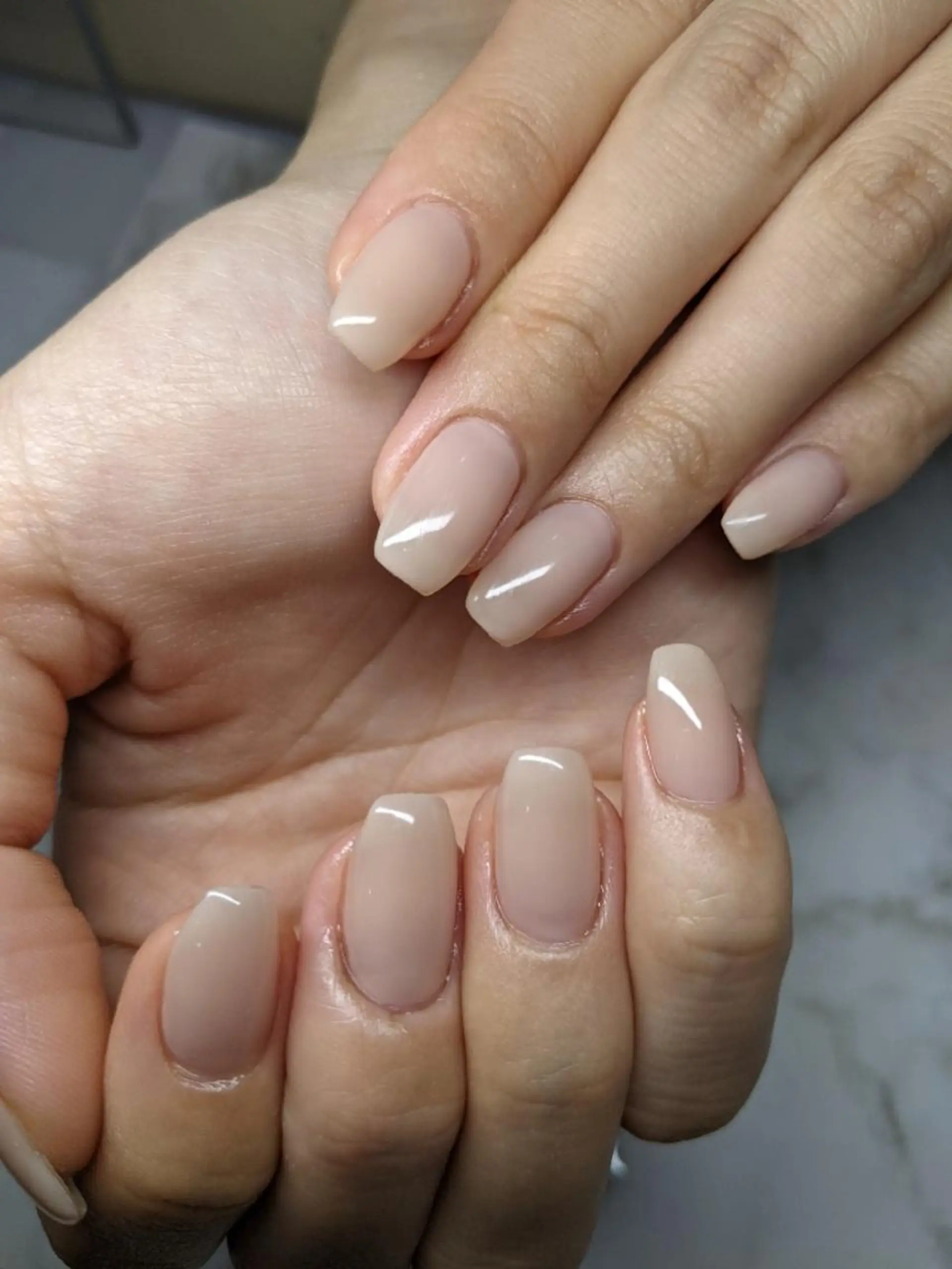 ネイル ワンカラーネイル Beaute Pure_Mのネイルデザイン