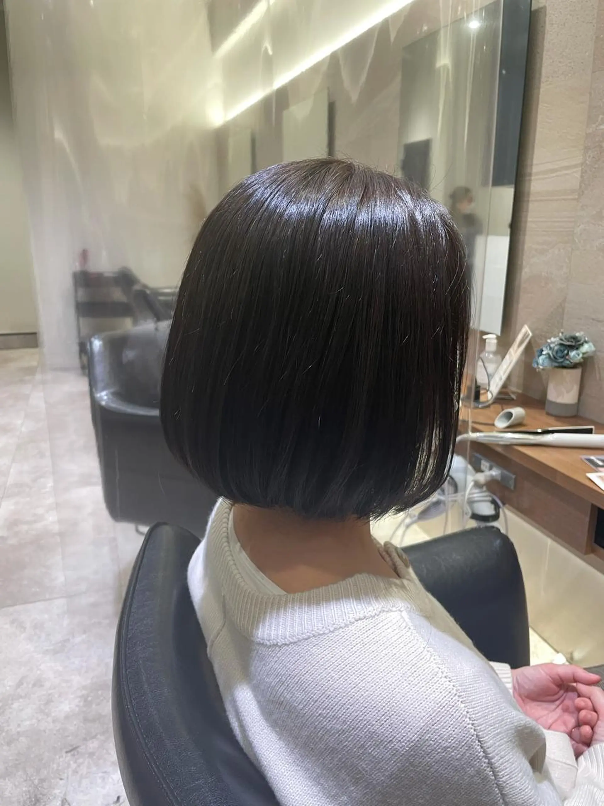 ショート カット ヘアカラー トリートメント 透明感カラー/艶髪 ♥柏谷菜穂♥のヘアスタイル