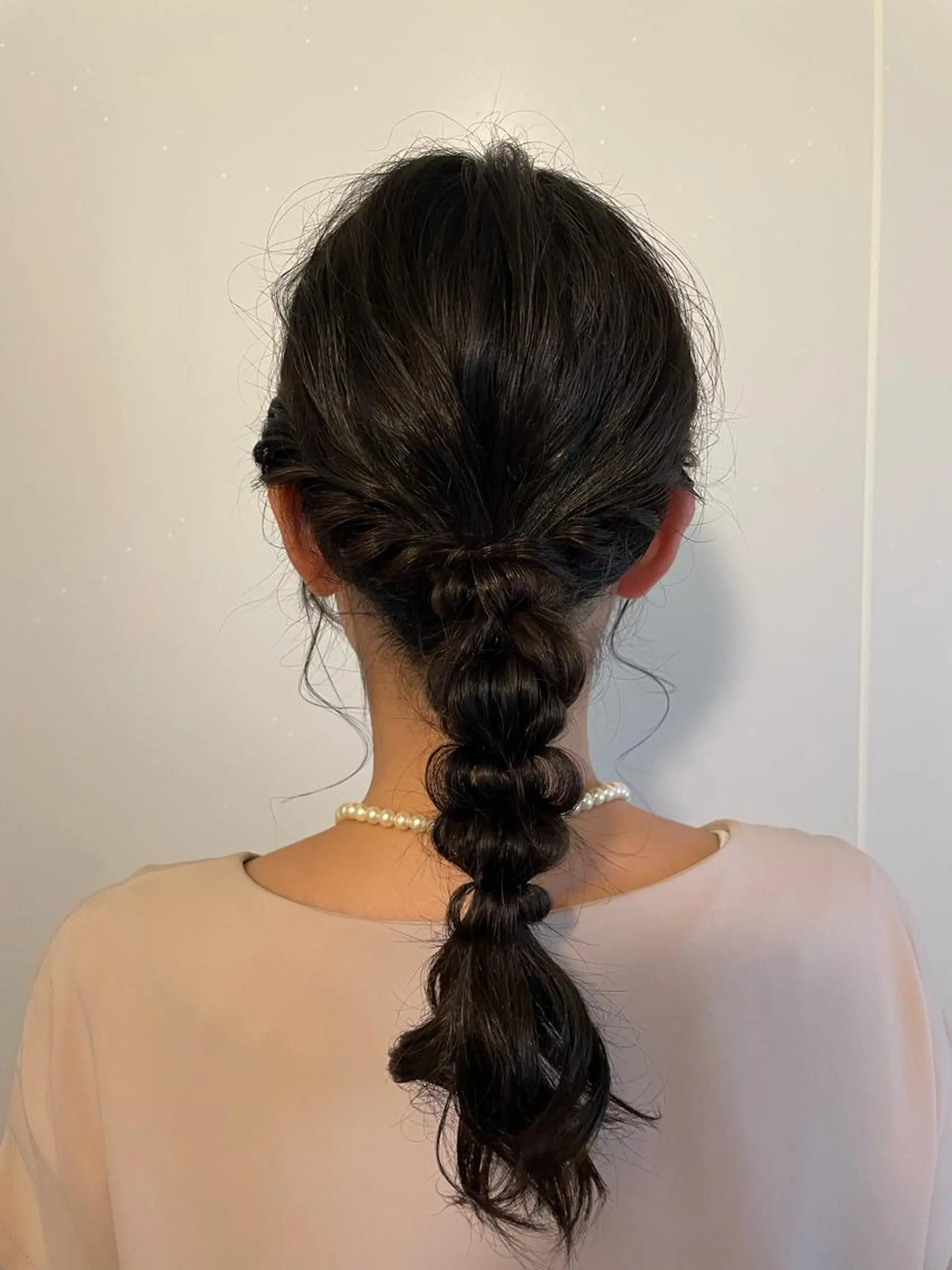 セミロング ヘアアレンジ 豊田 智美のヘアスタイル