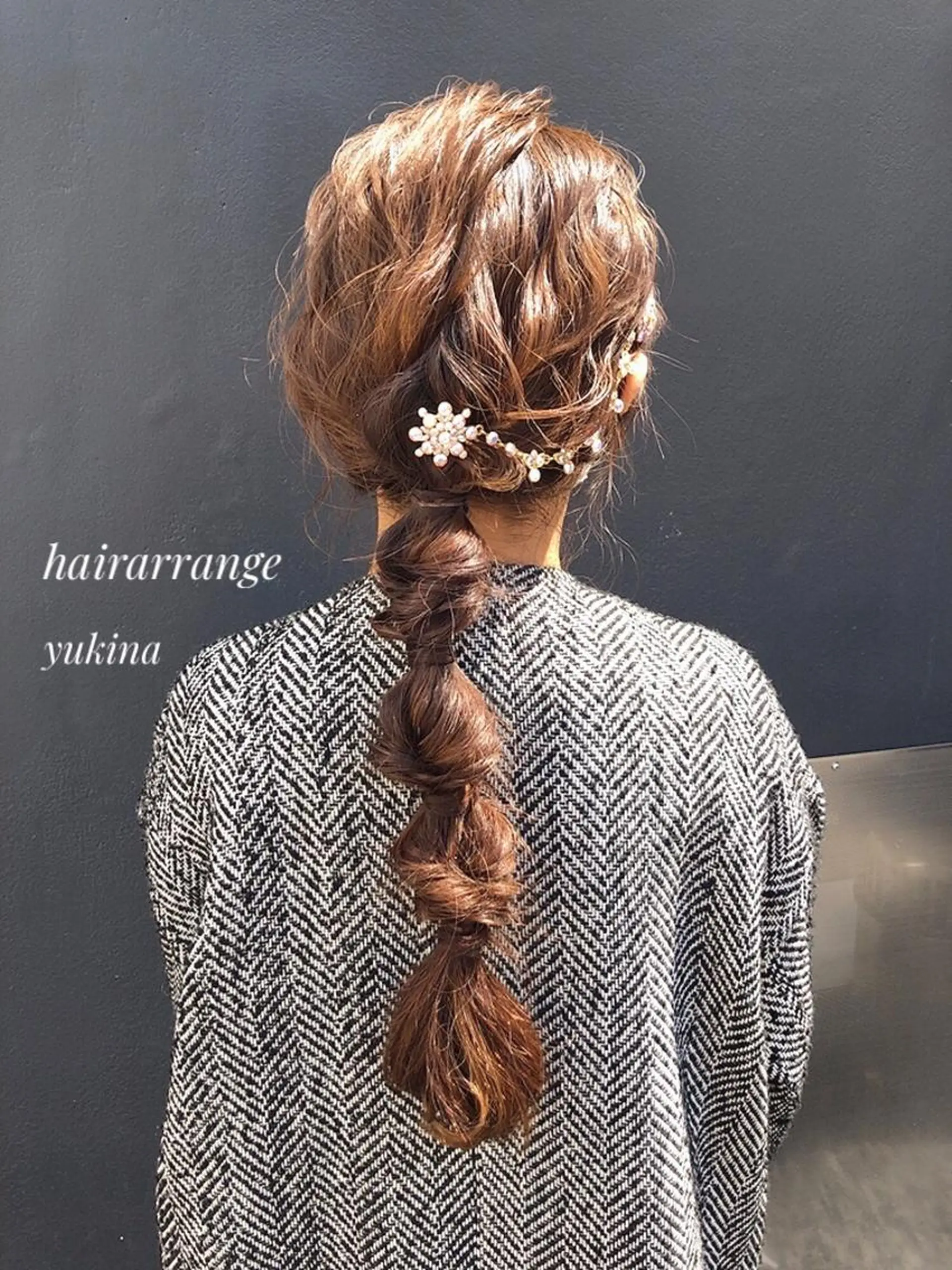 ロング 玉ねぎヘアー ヘアセット Hair Salon BOTTOMS所属・✨透明感ケアカラー✨ 長野ゆきなのヘアスタイル