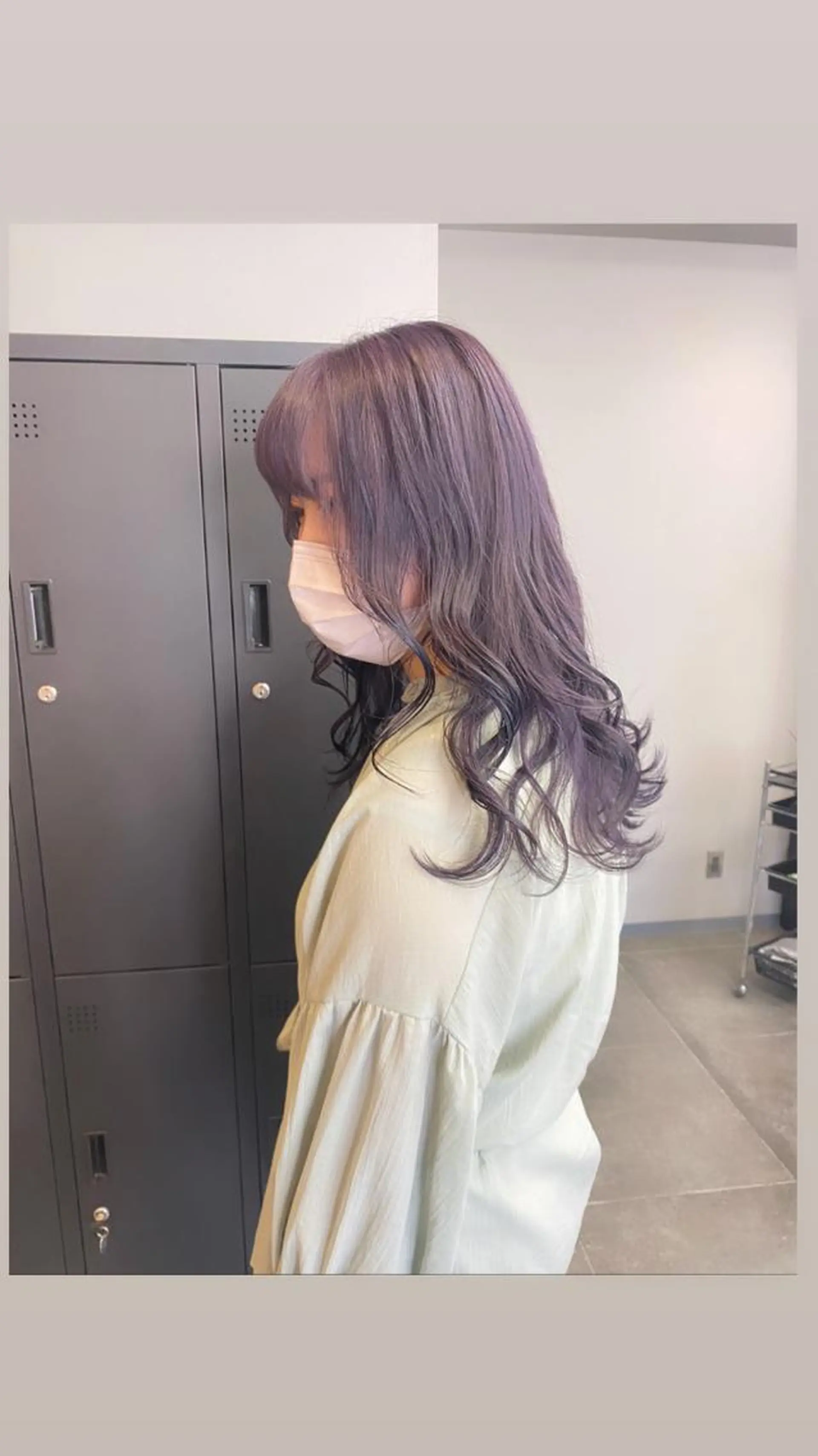 ロング maco 艶感ハイトーン🦋のヘアスタイル