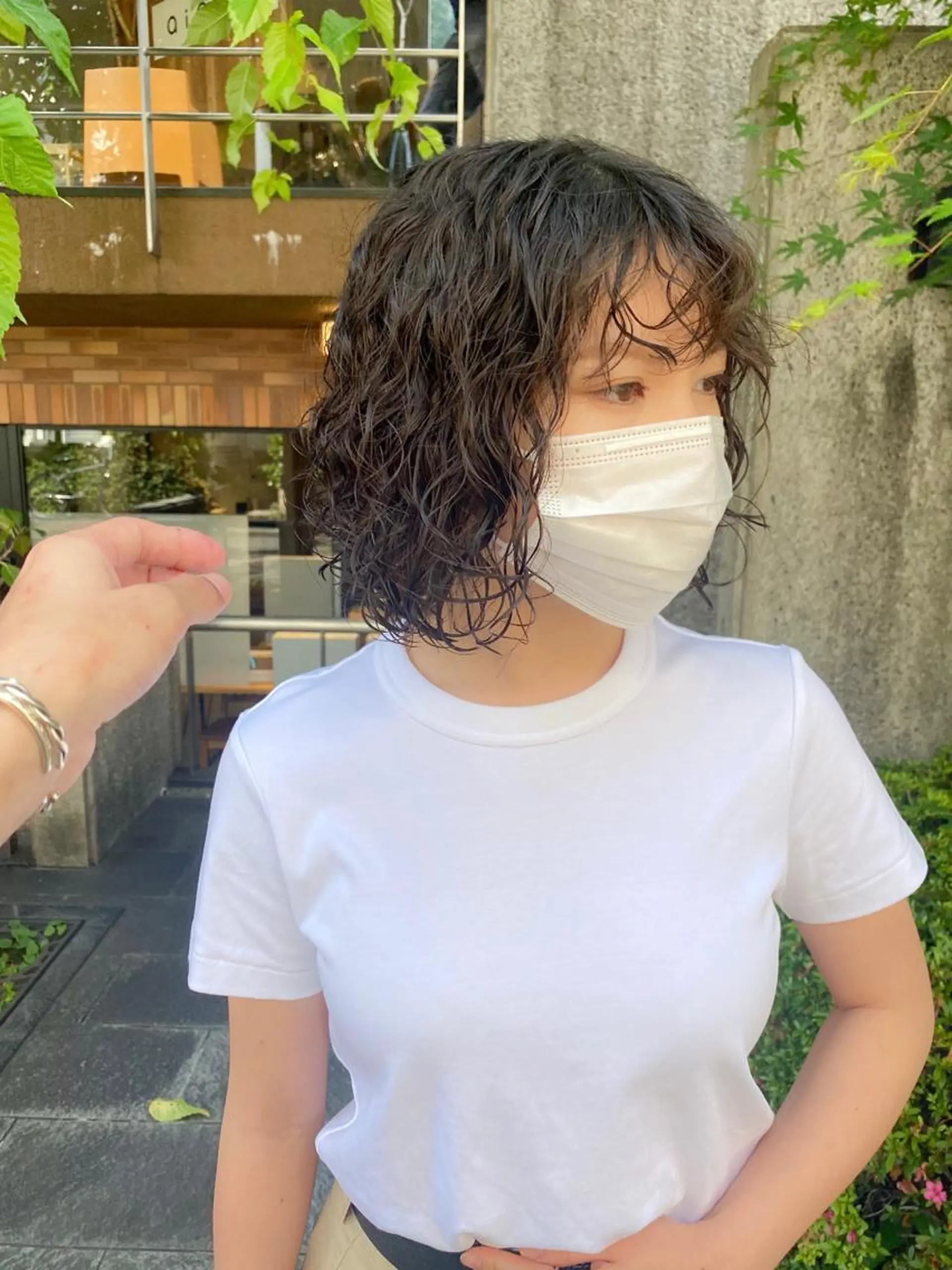 ミディアム パーマ レイヤー/パーマ /ウルフ/nabeのヘアスタイル