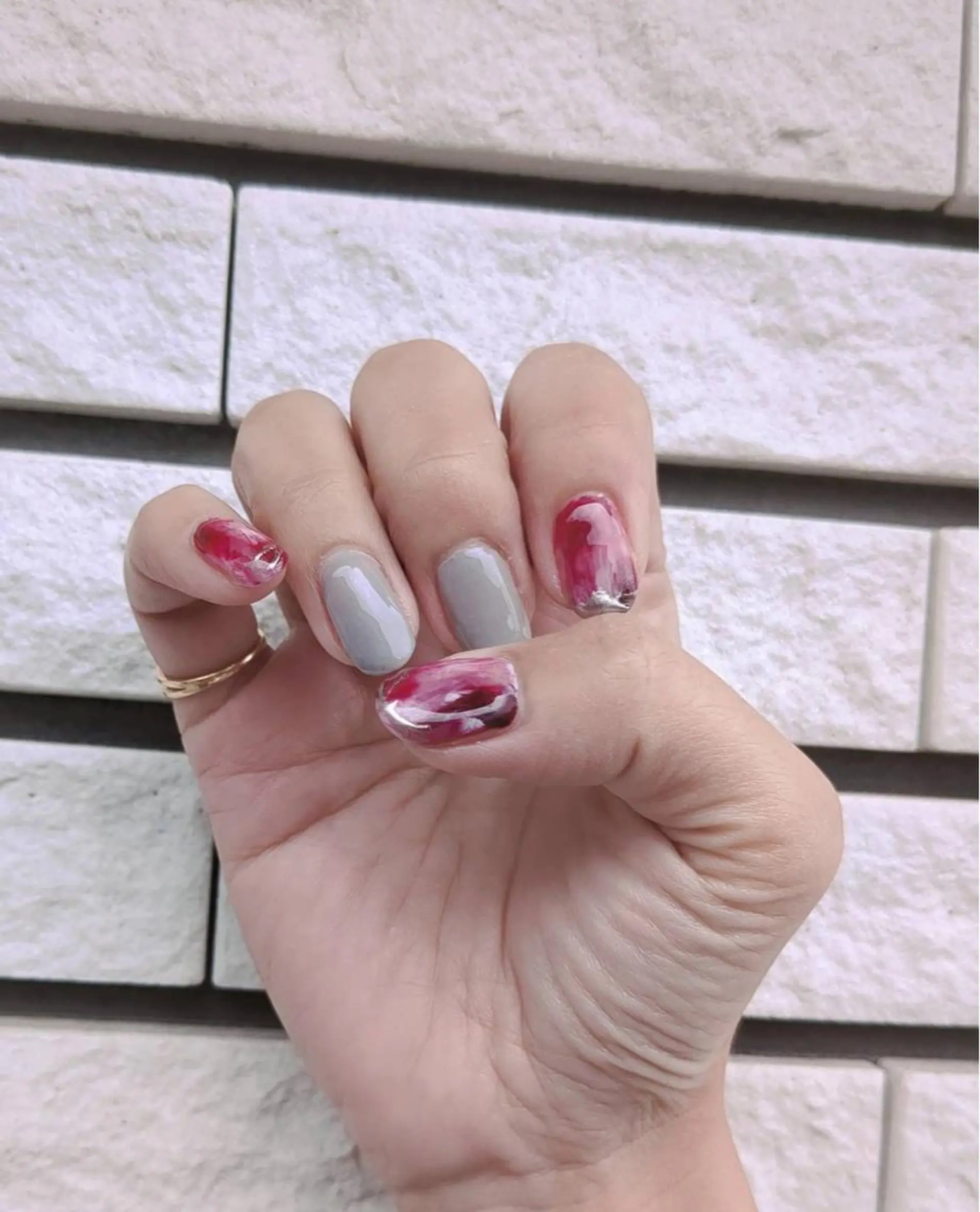 ネイル ハンドネイル BOO!STYLE所属・オイカワ アユミのネイルデザイン